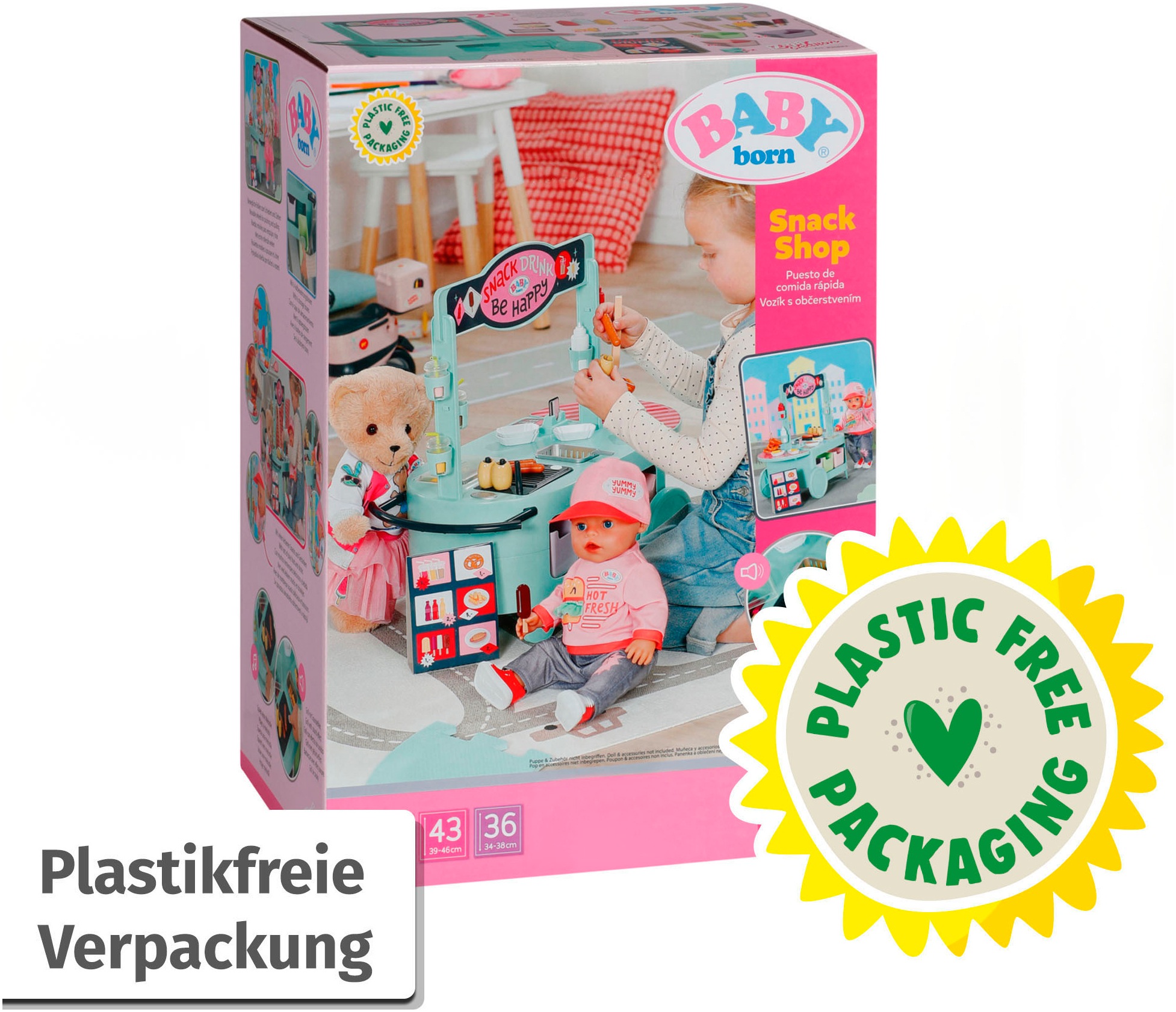 Baby Born Puppentisch »Snack Shop« mit Soundeffekt