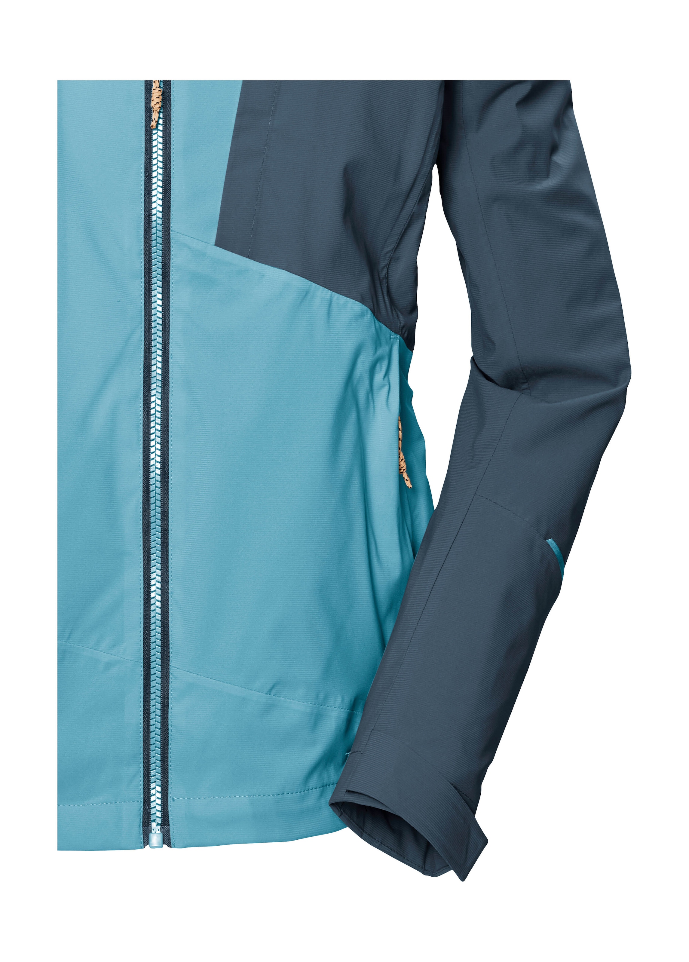 Killtec Outdoorjacke »KOS 83 WMN JCKT«, Damenjacke: Colourblock, wasserdicht, atmungsaktiv