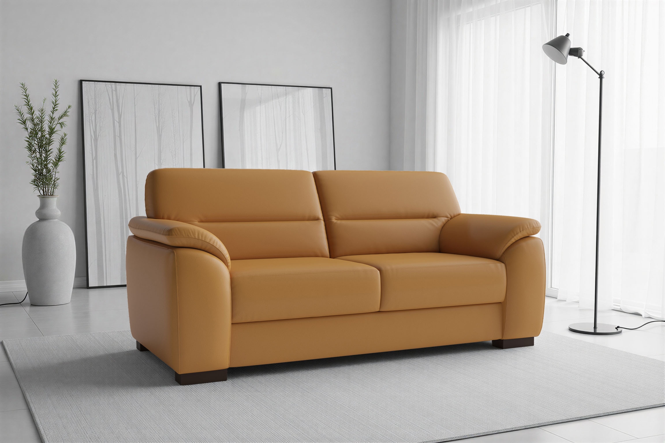 sit&more 3-places »Montego« avec ressorts