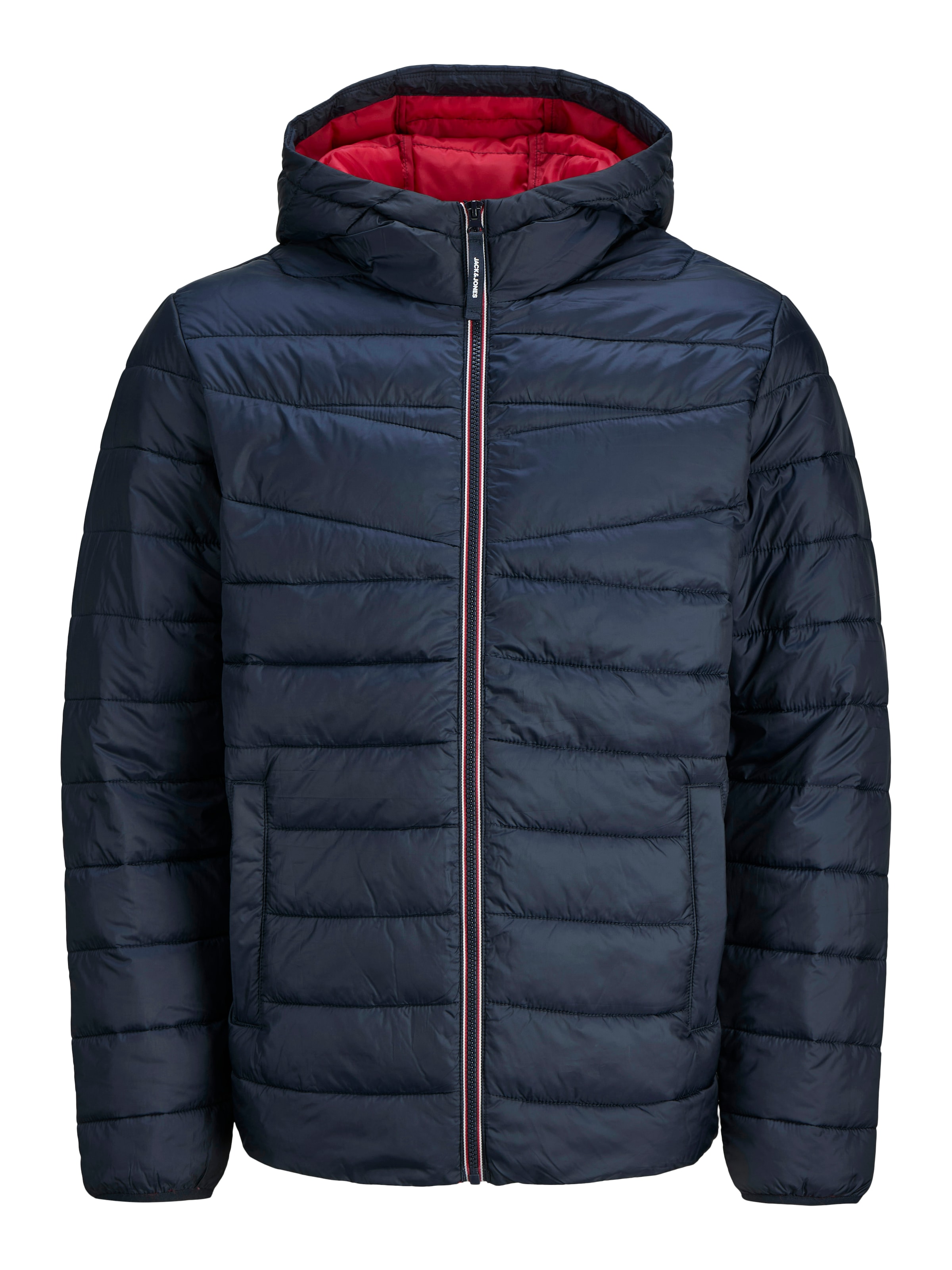 Jack & Jones Steppjacke »JJWEST LIGHT PUFFER HOOD« mit Kapuze