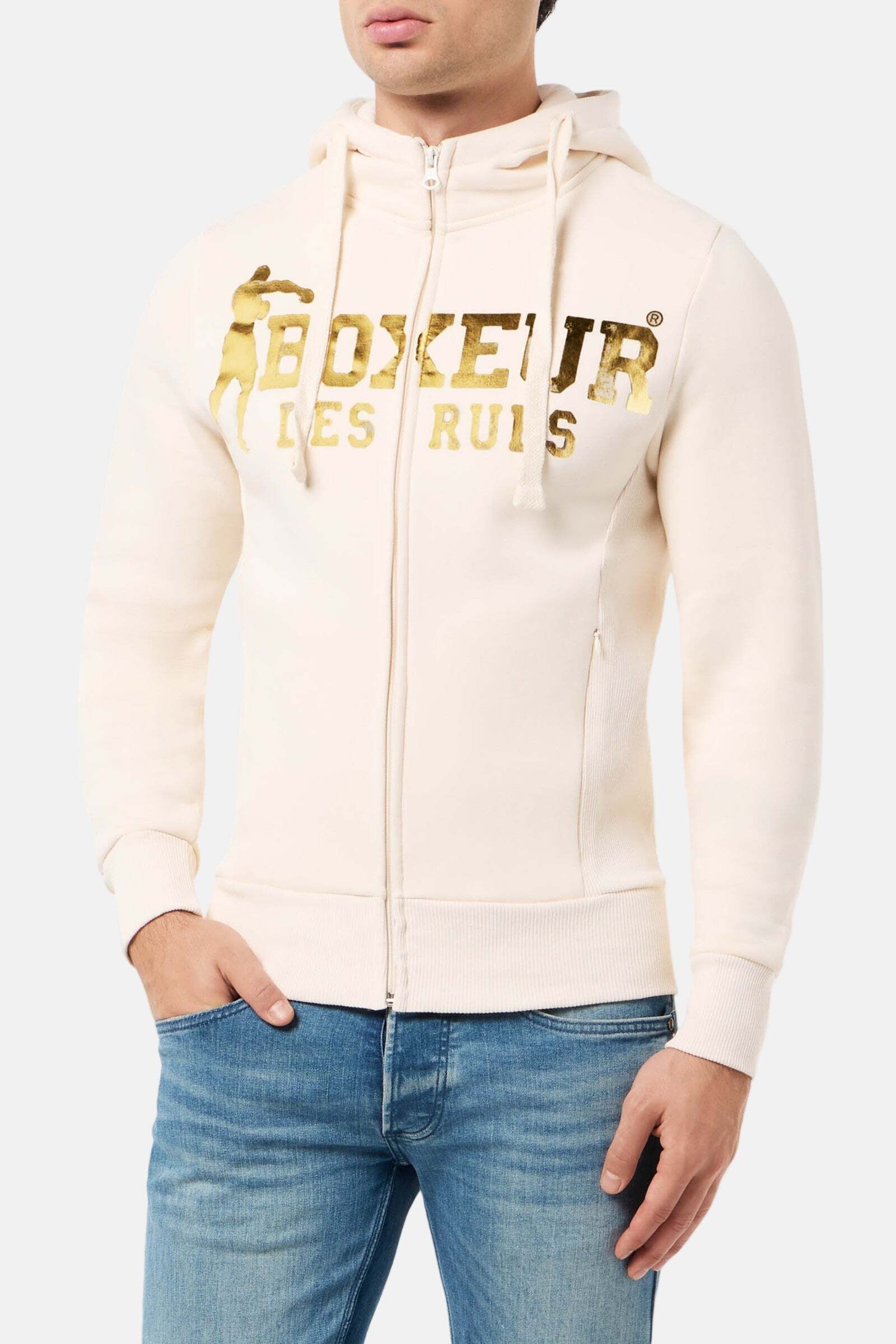 BOXEUR DES RUES Veste sweat »BOXEUR DES RUES Sweatjacke Hooded Full Zip Sweatshirt«