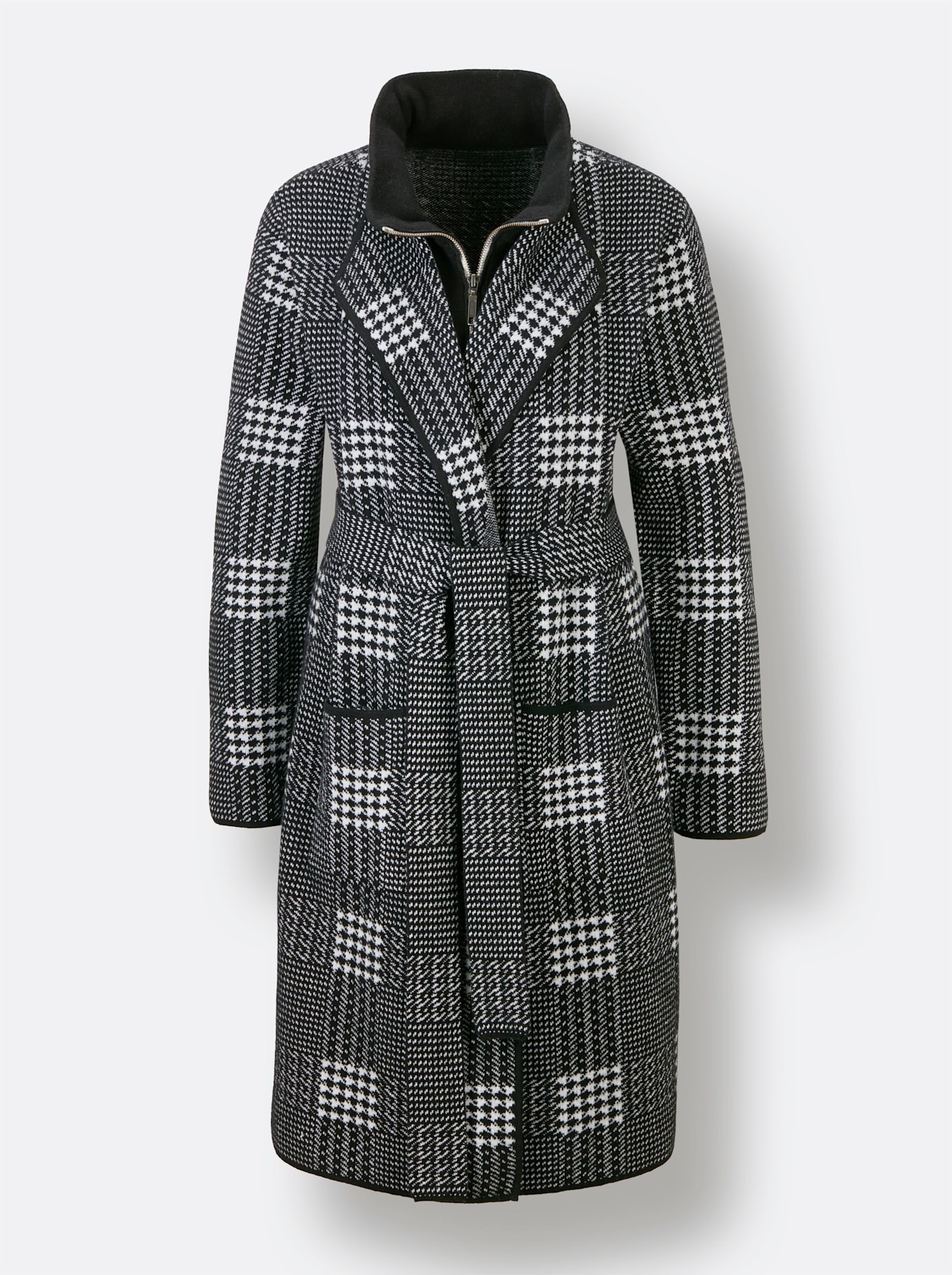 CREATION L PREMIUM Jacquardstrickjacke
