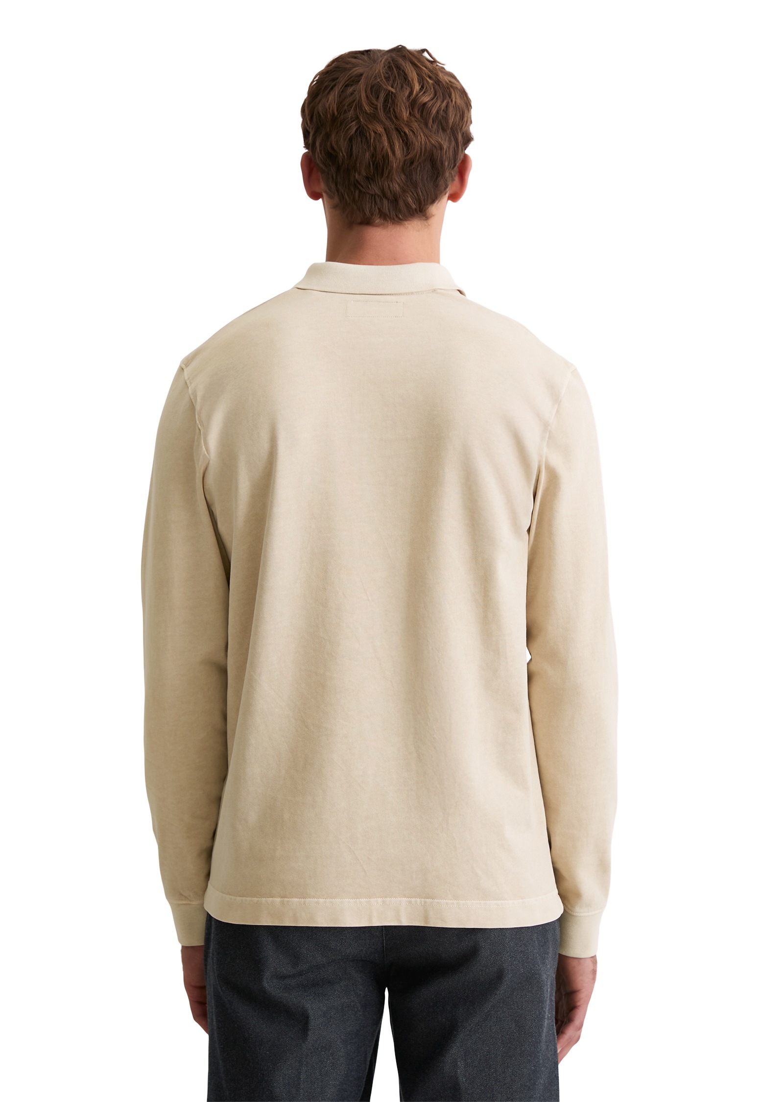 Marc O'Polo Polo à manches longues im Washed-Look