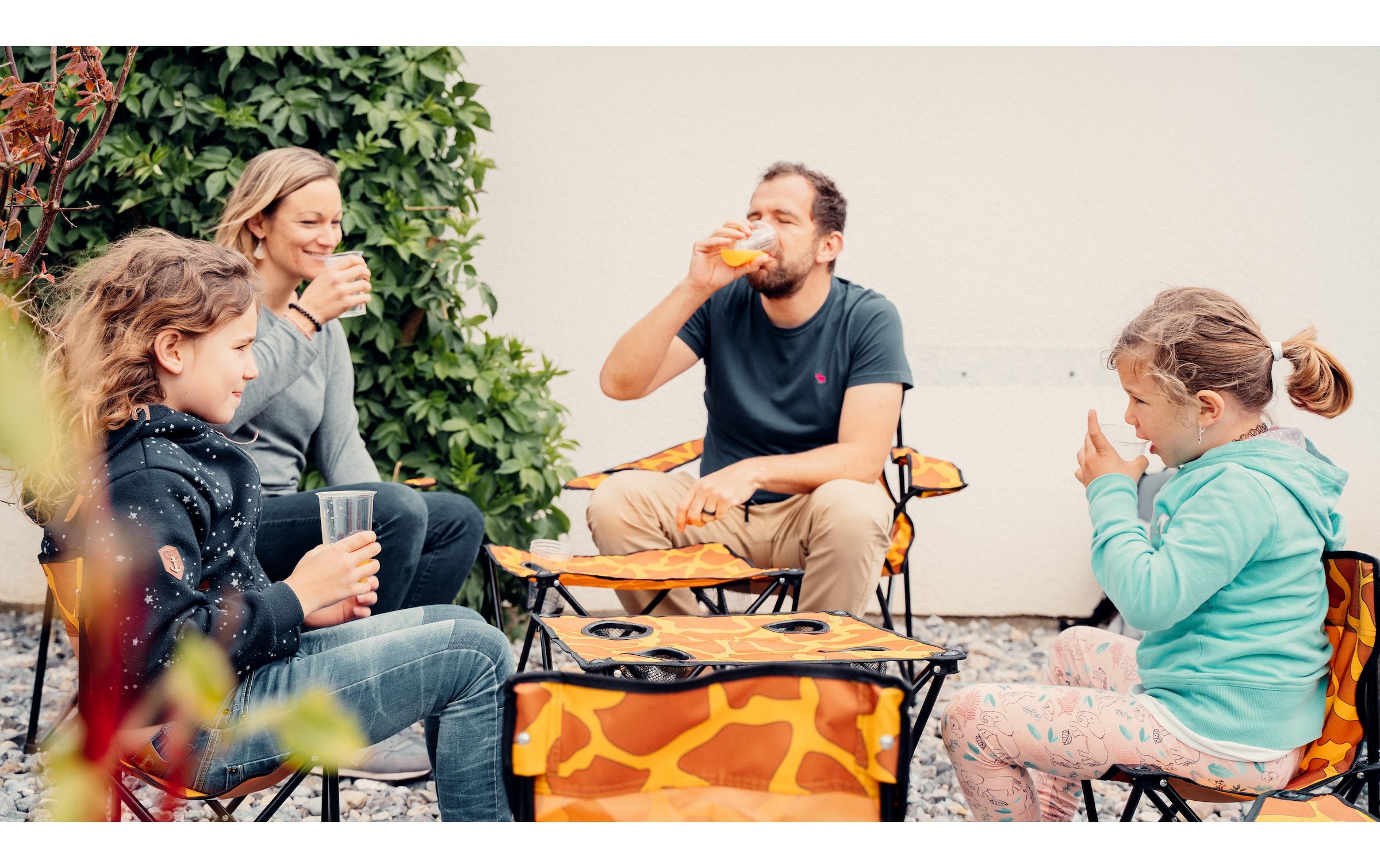 Campingtisch »Zebraffo Giraffe 5er Kids«