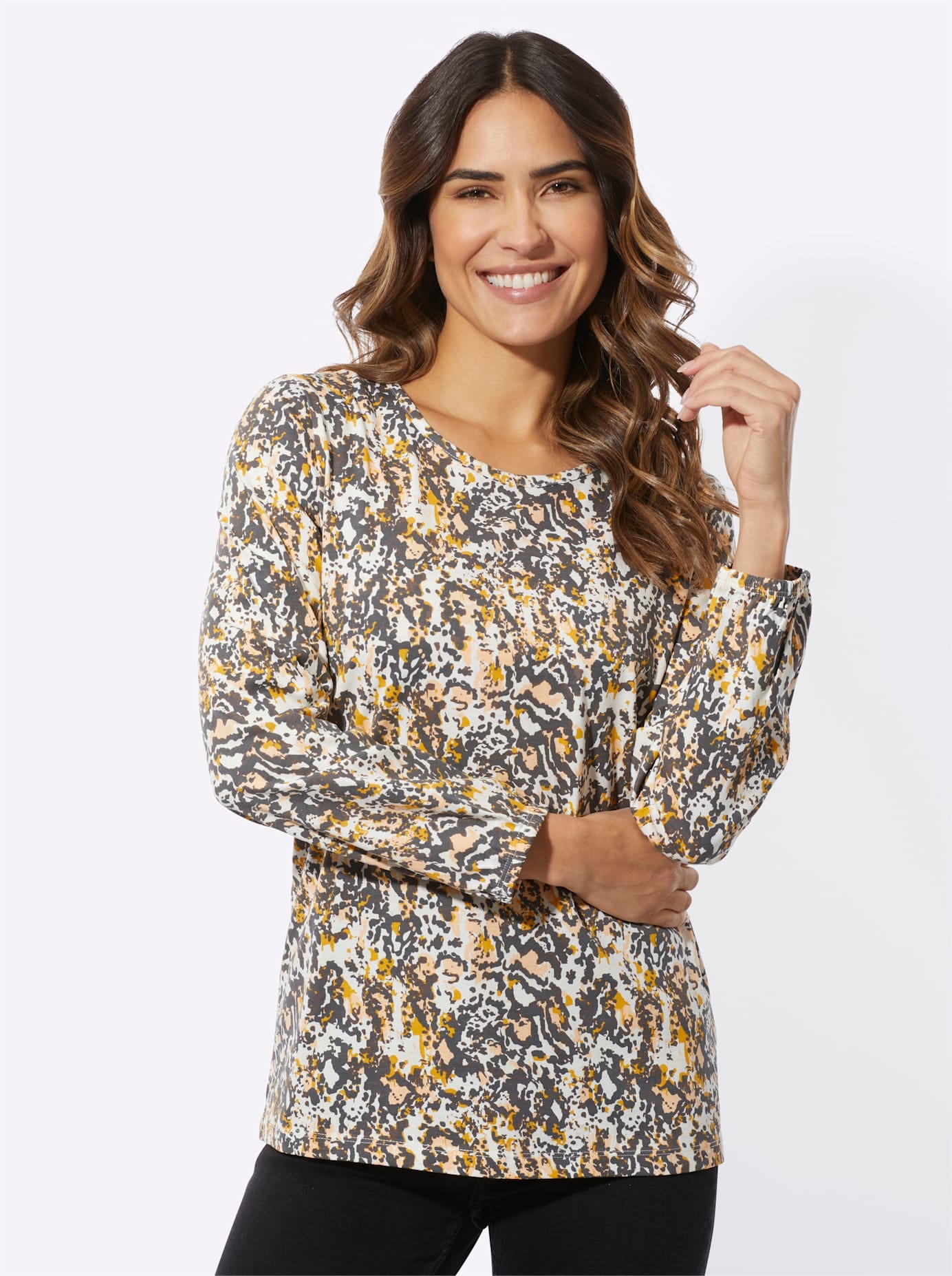 Classic Basics Langarmshirt »Langarm-Shirt«, (1 tlg.)