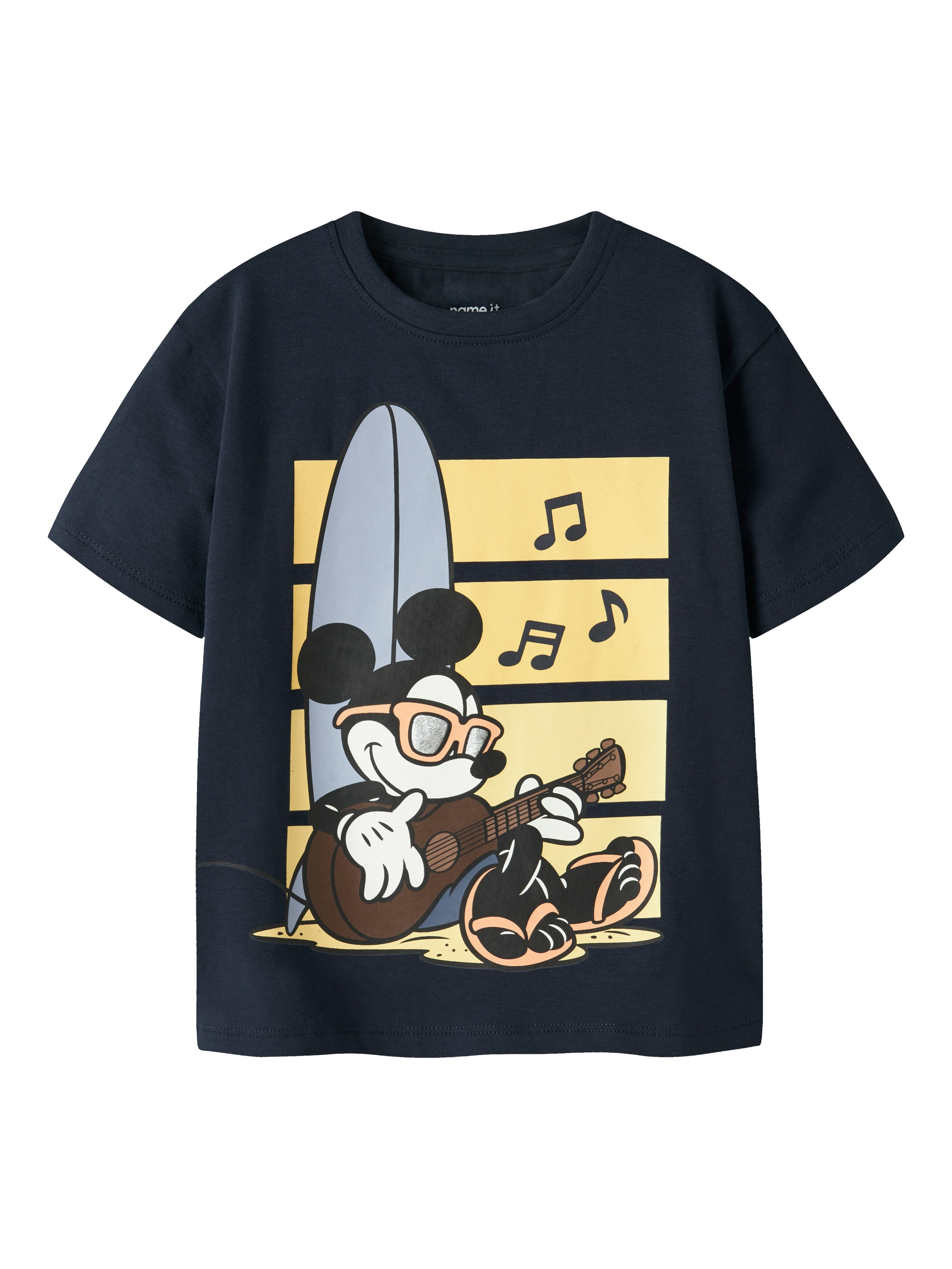 Image of Name It T-Shirt "NMMART MICKEY SS NREG TOP BOX WDI" Baumwollmischung, regular fit
