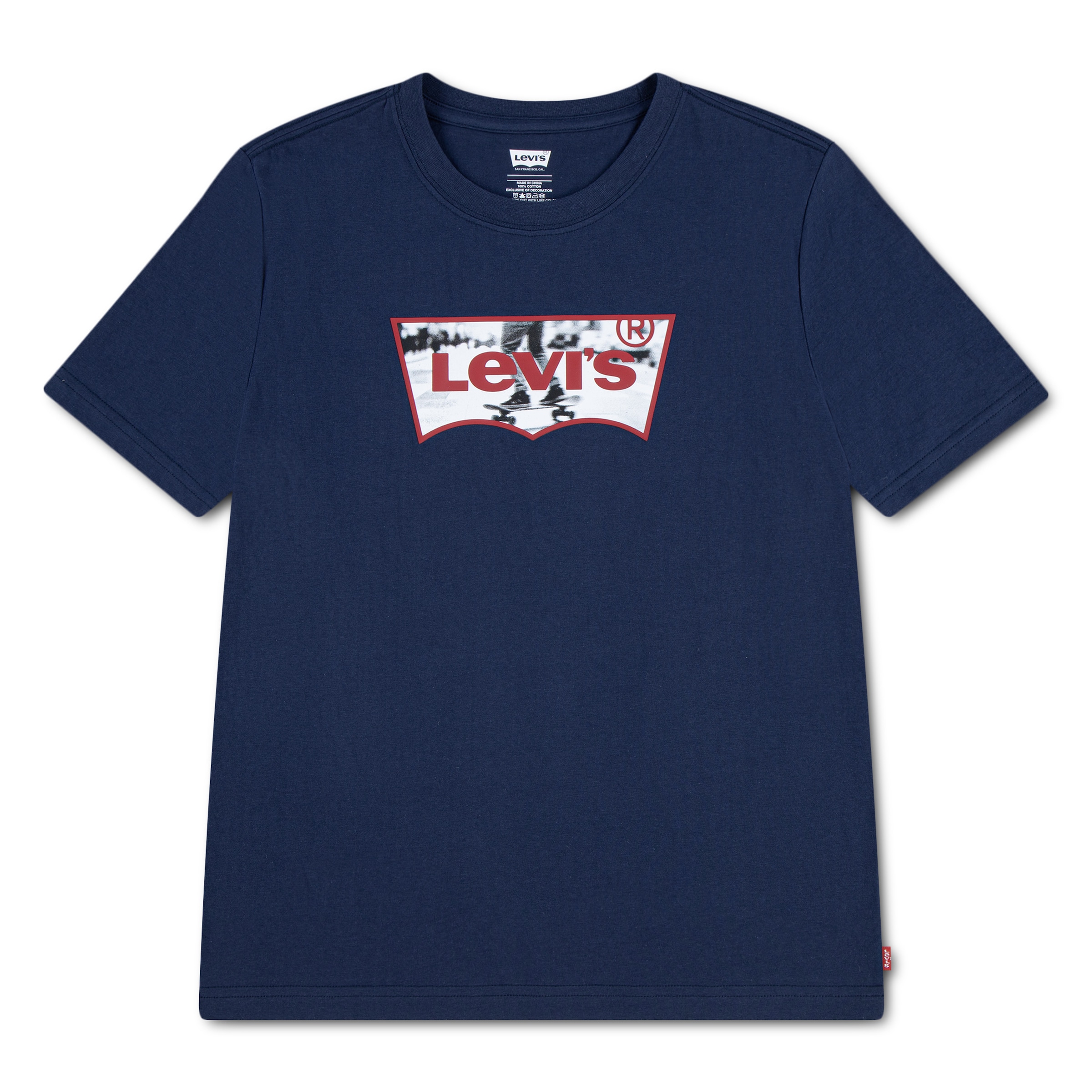 Image of Levis Kids T-Shirt "LVB SKATE BATWING TEE" mit Fotoprint - for Boys