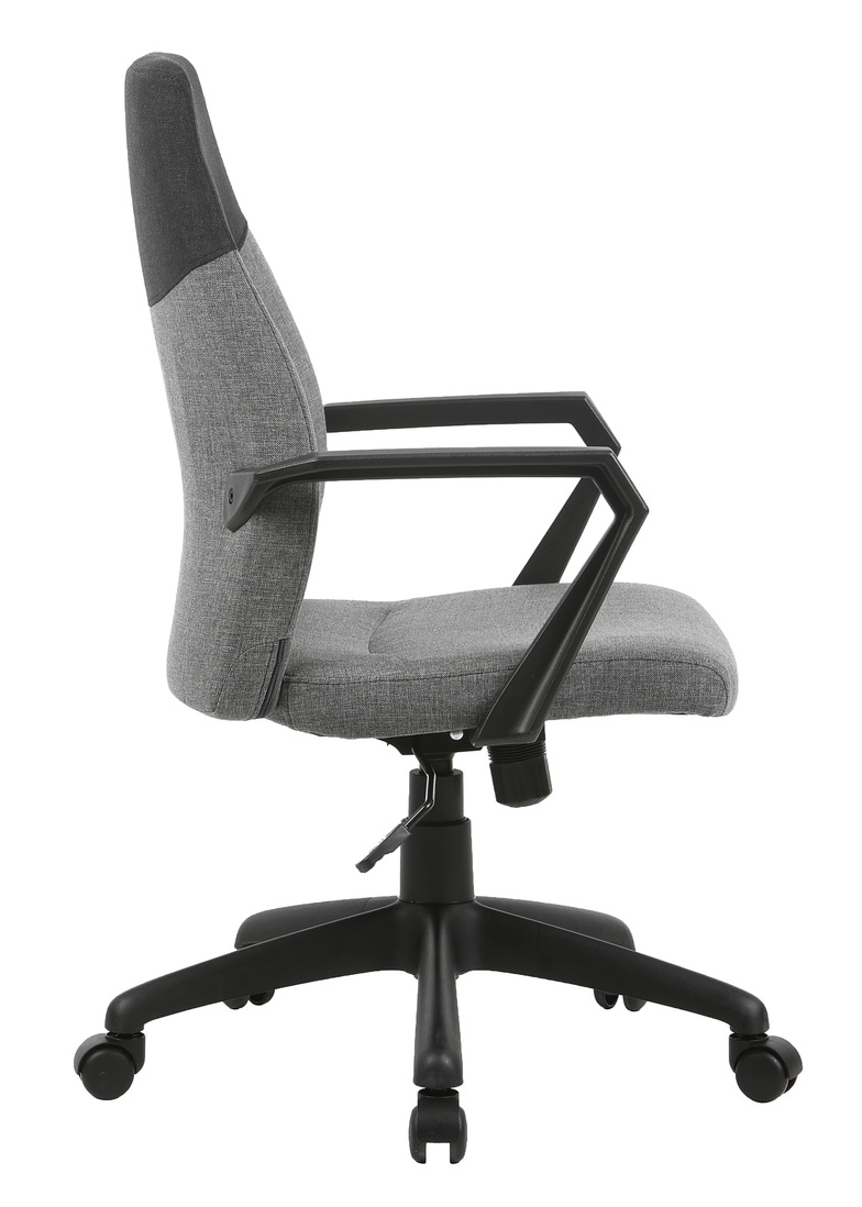 byLIVING Bürostuhl »Edgy«, Webstoff, mit modernem Webstoff in zweifarbiger Optik, bequem, mit Wippmechanik