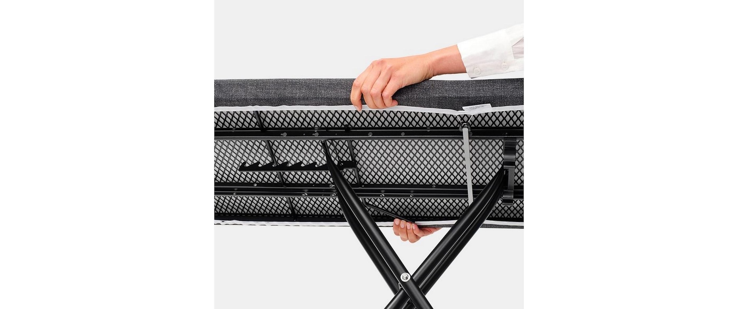 Brabantia Bügelbrett »mit Dampfstationsablage C 124 x 45 cm«