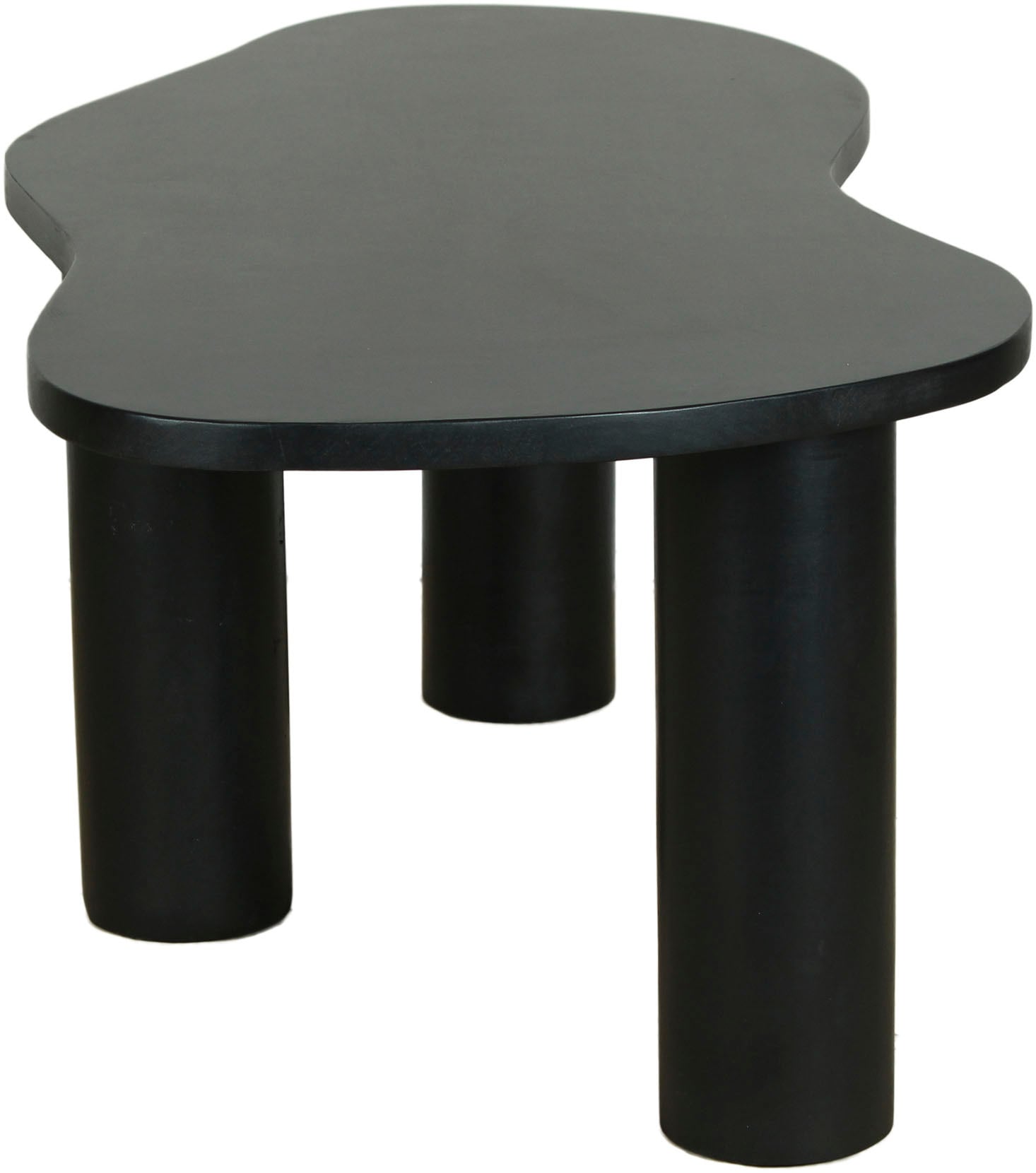 byLIVING Couchtisch »ETHAN« Tischplatte und Gestell Akazie natur oder schwarz, Tischbein: 13 cm