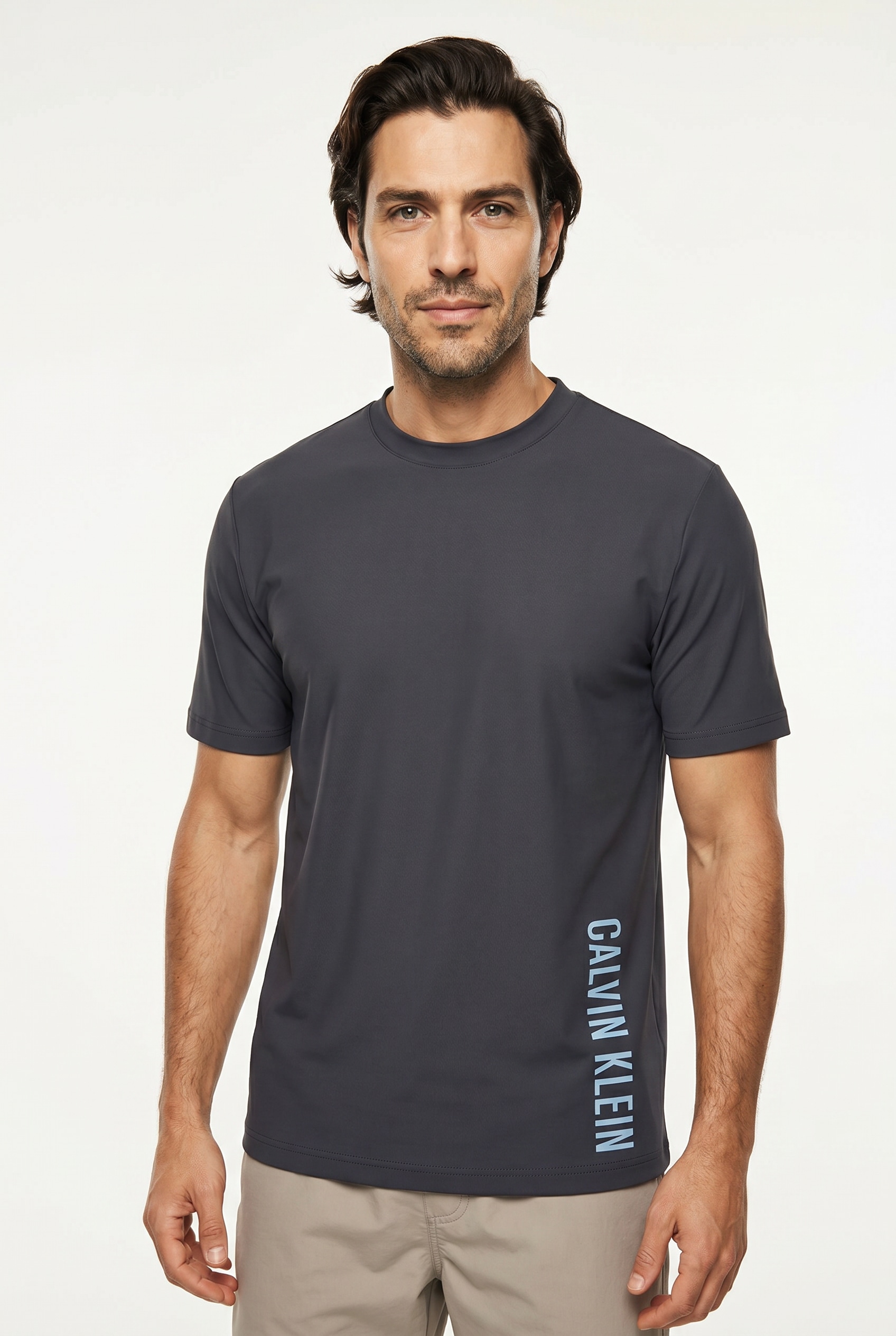 Calvin Klein Swimwear T-Shirt Regular fit mit Rundhalsausschnitt