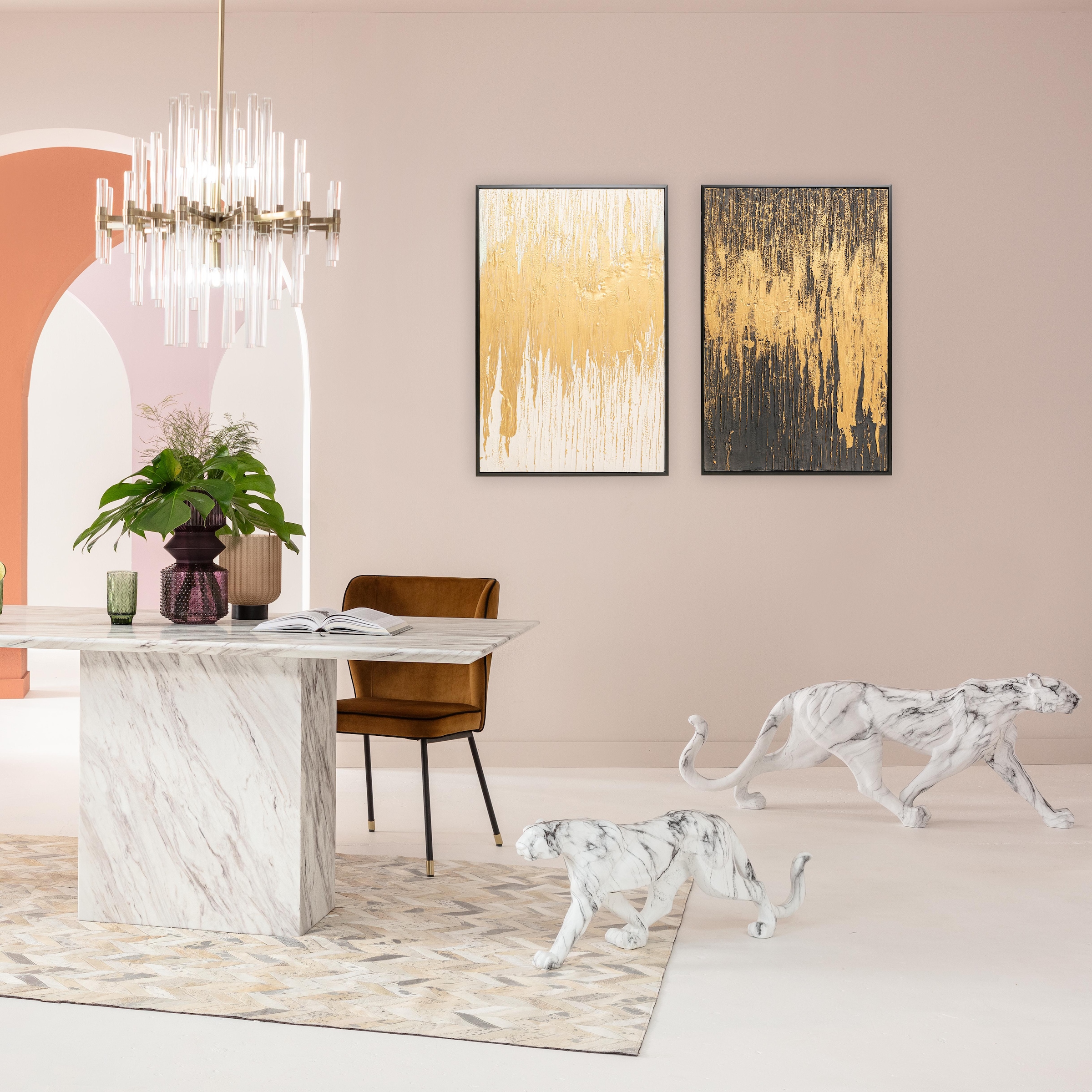 Image of Kare Design Bild mit Rahmen "Gerahmtes Bild Abstract"