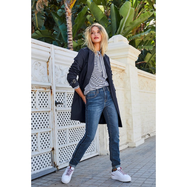 versandkostenfrei ♕ Aniston regular waist Skinny-fit-Jeans, CASUAL kaufen