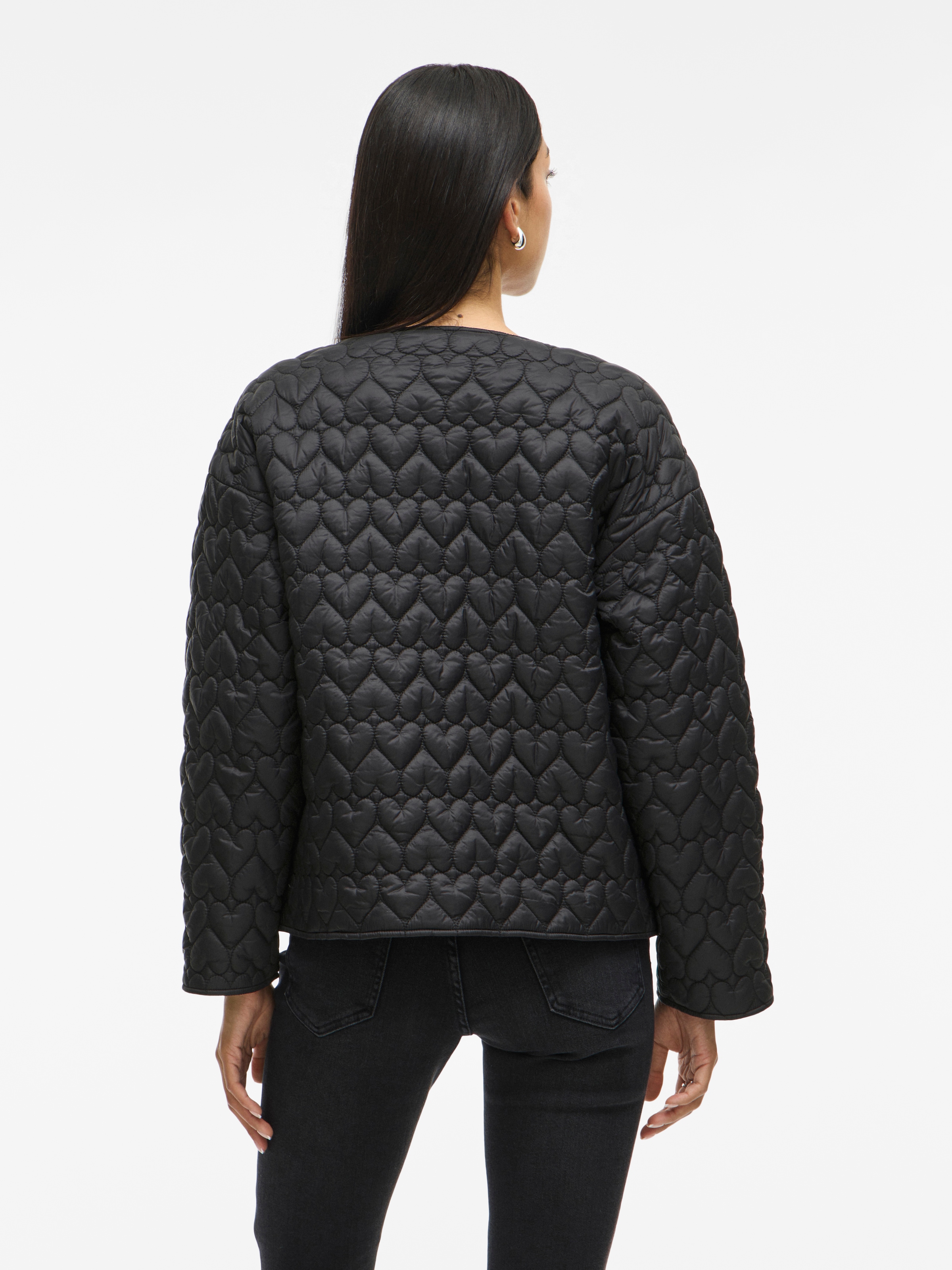 Vila Steppjacke »VISILLA L/S QUILTED JACKET«, ohne Kapuze
