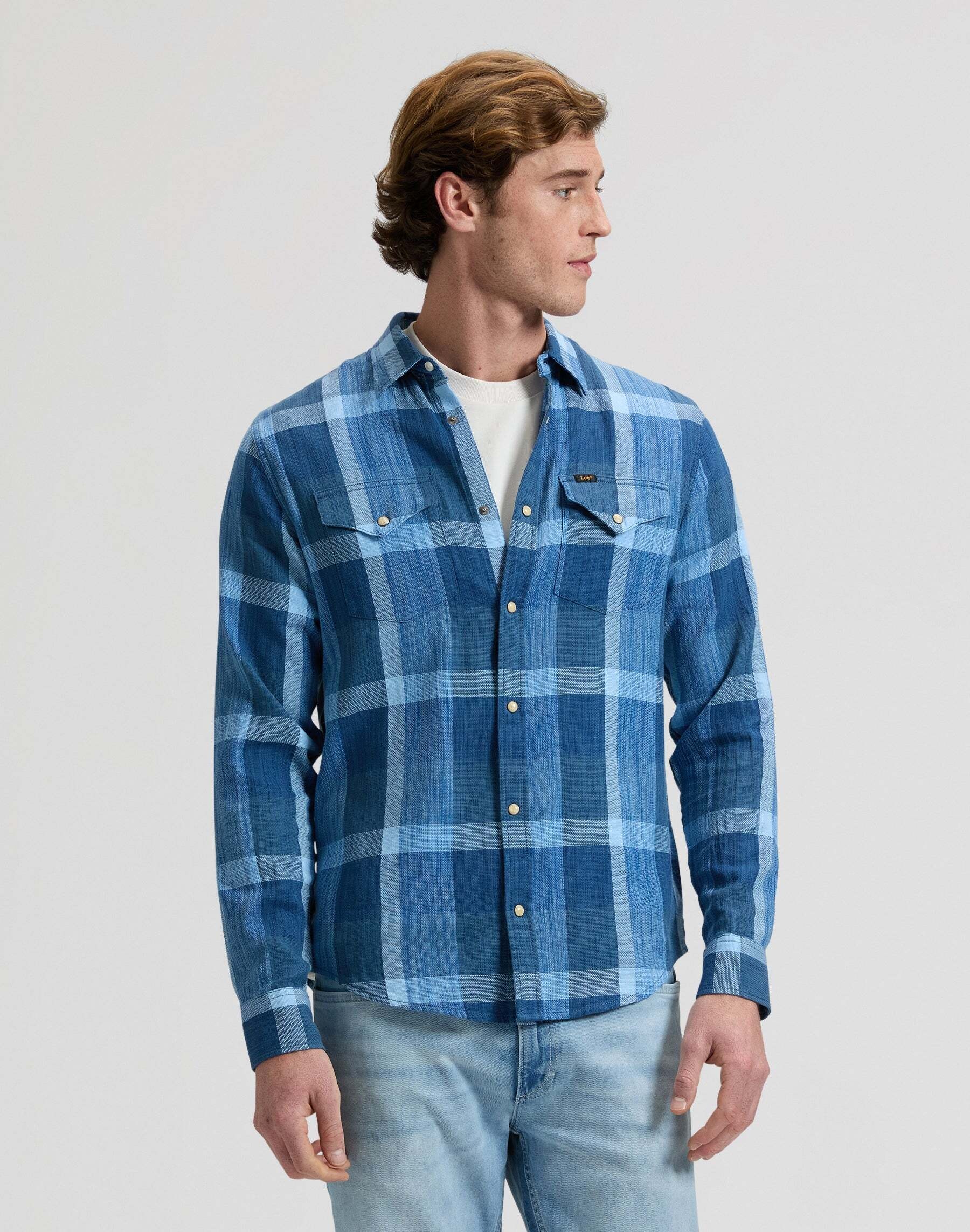 Lee® Langarmhemd »Lee Langarmhemd Clean Western«