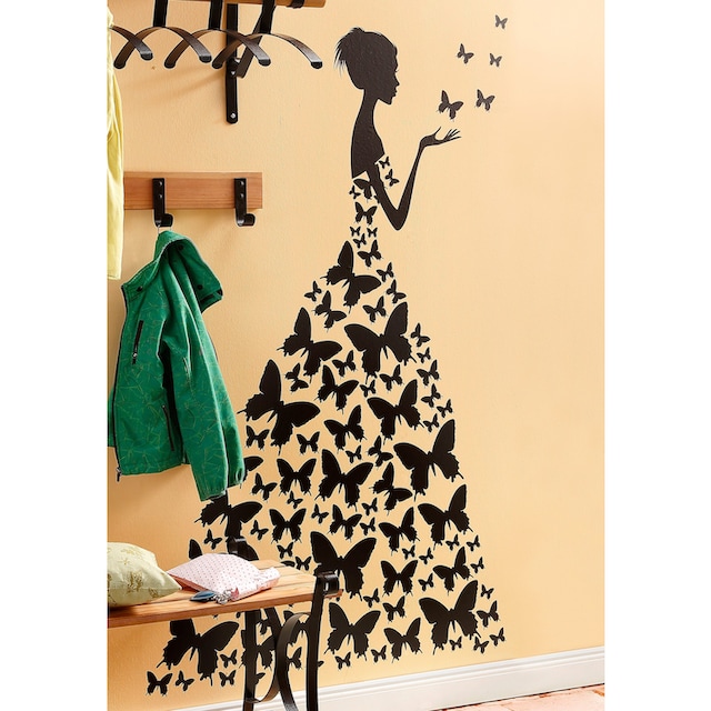 Wall-Art Wandtattoo »Schmetterlingsfrau« kaufen