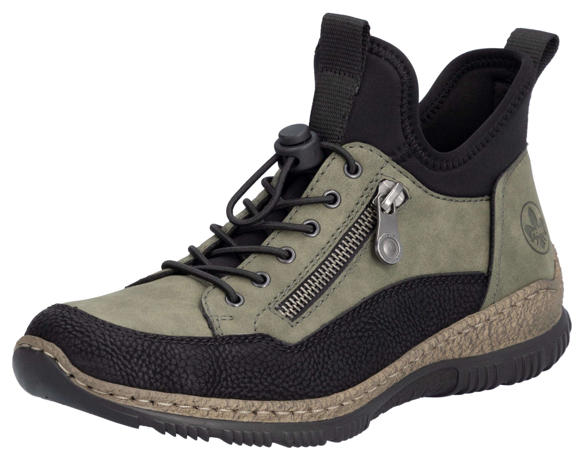 Image of Rieker Slip-On Sneaker, Schlupfschuh, Freizeitschuh mit Schnellverschluss
