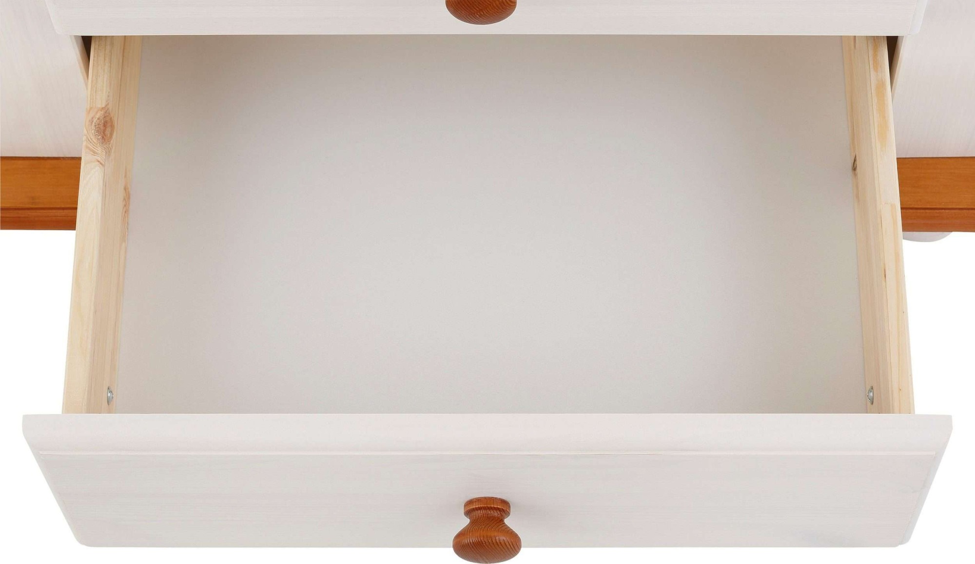 Home affaire Kommode »Sideboard, Anrichte, mit 3 Schubladen, 2 Türen«, aus massiver Kiefer, Breite 130 cm