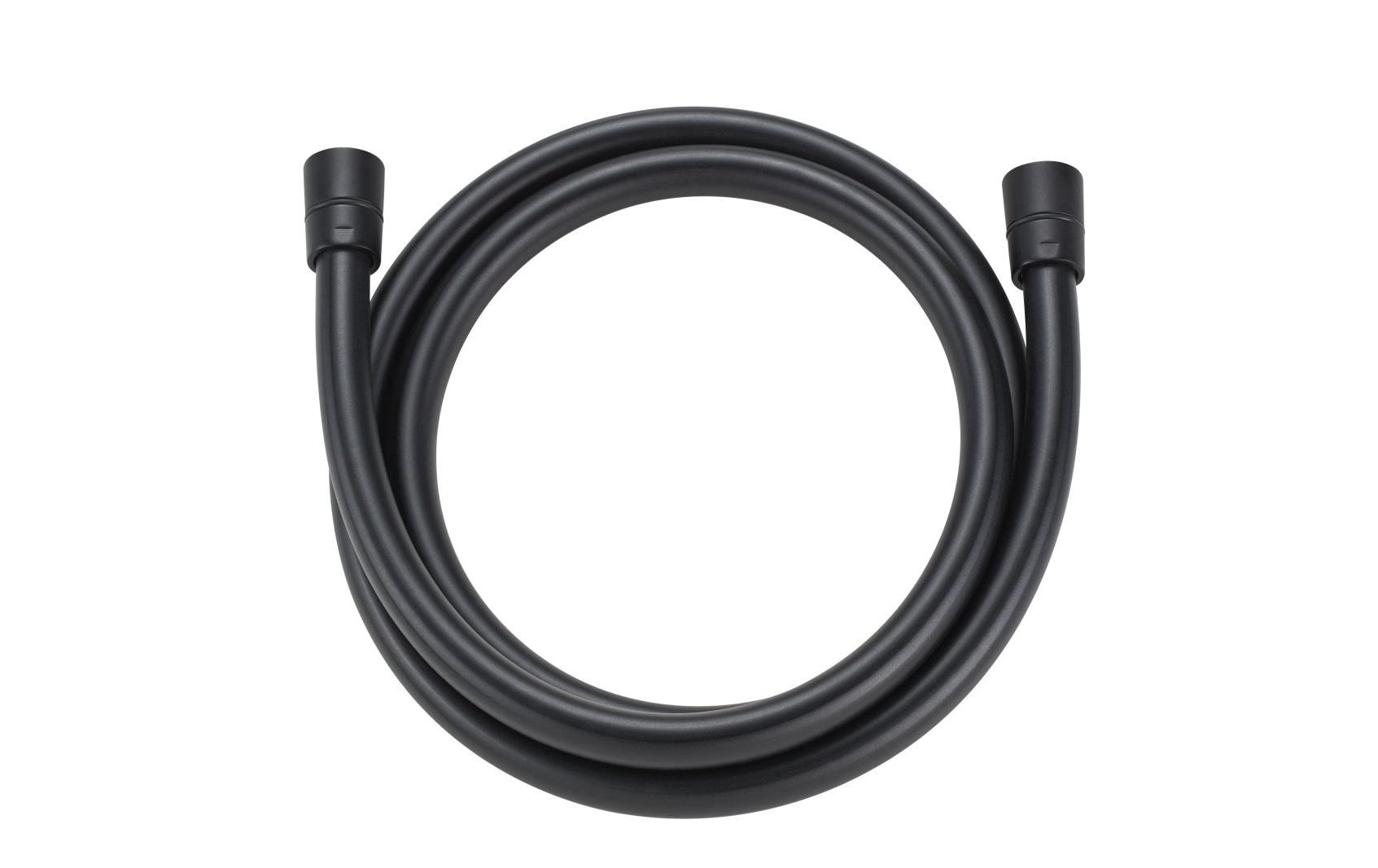 Image of diaqua Brauseschlauch "Classic K x DK, 180 cm, Schwarz matt"