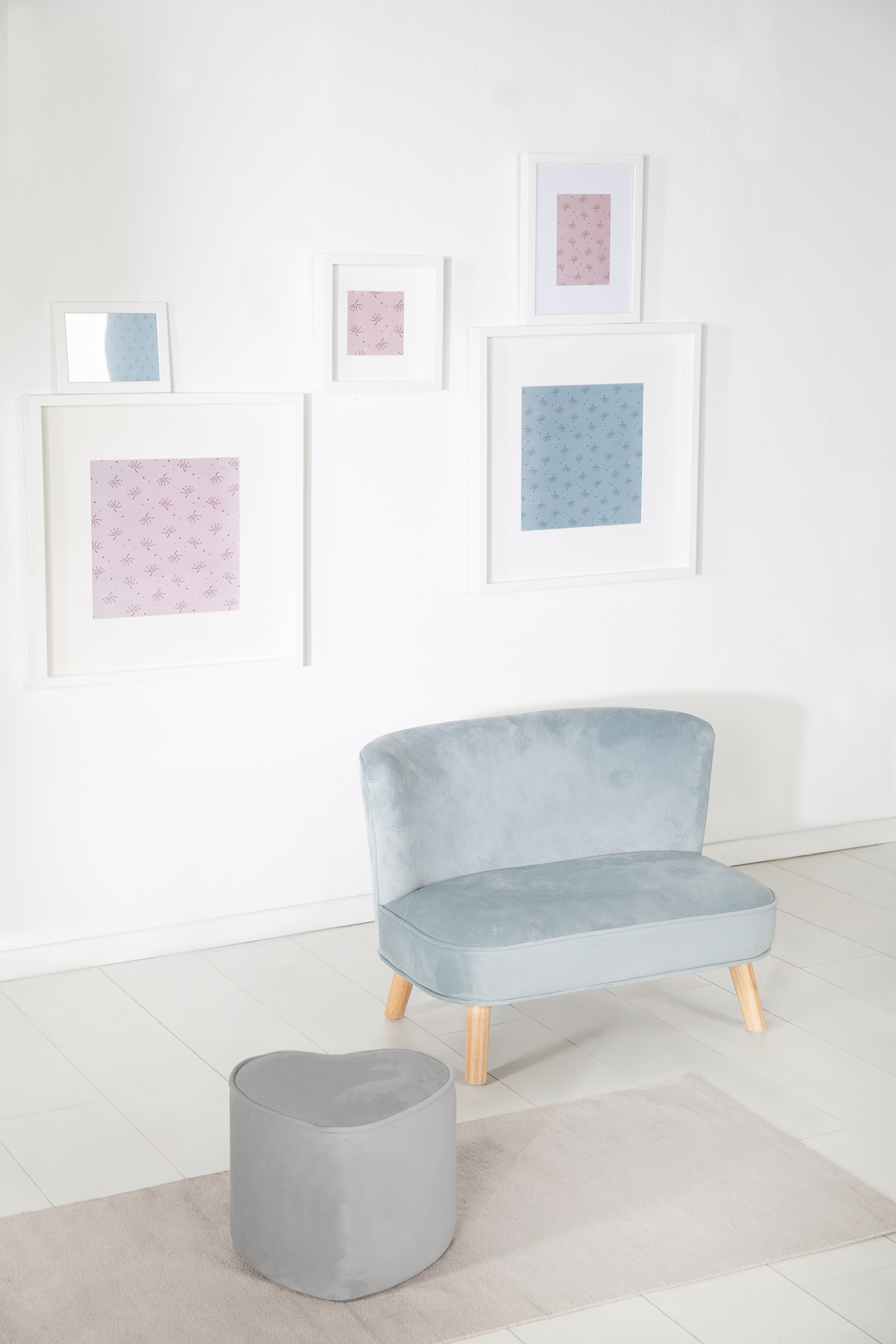 roba® Kinderhocker »Lil Sofa« in Herzform