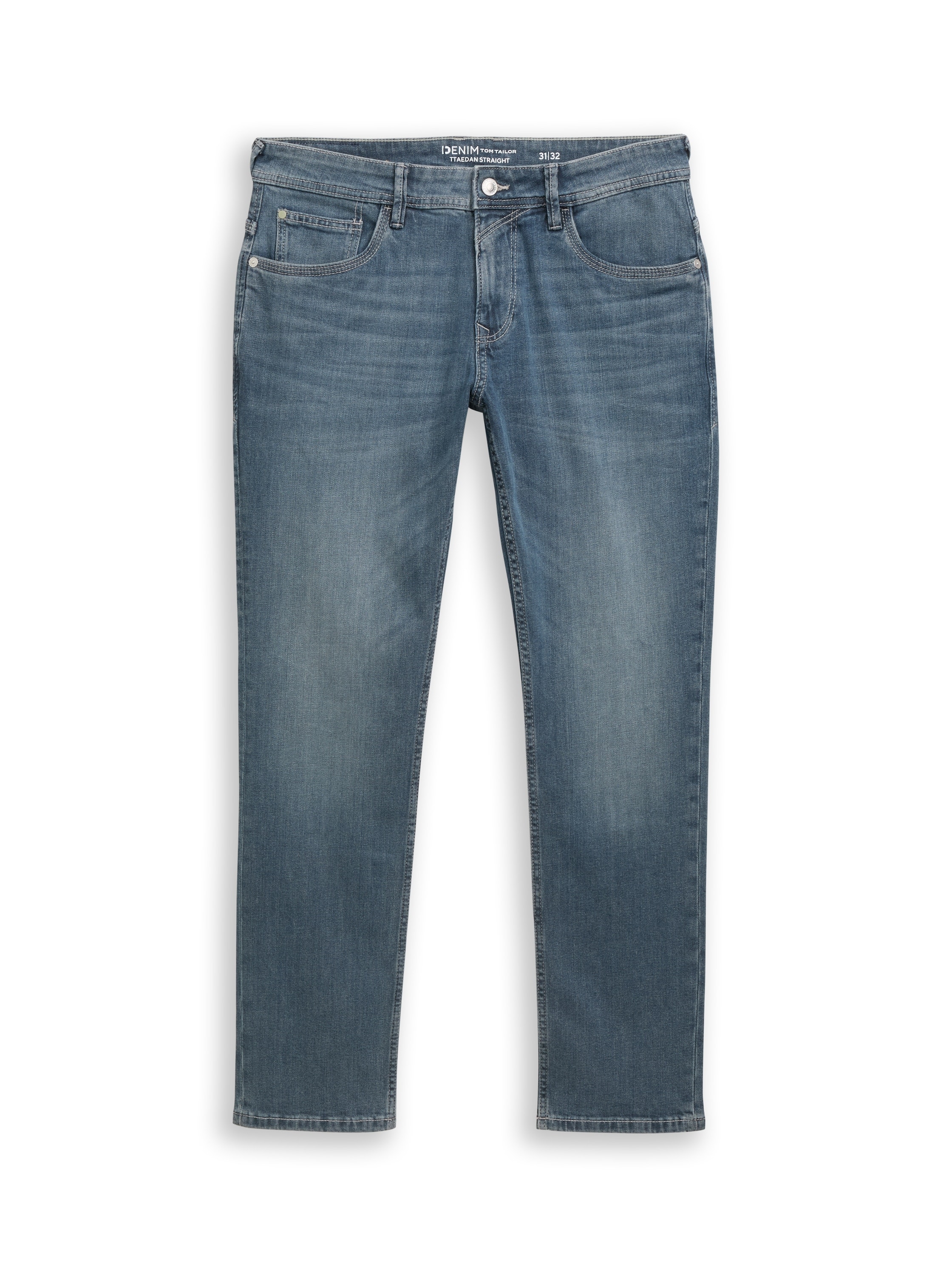 TOM TAILOR Denim Jeans droit im klassischen 5-Pocket-Design