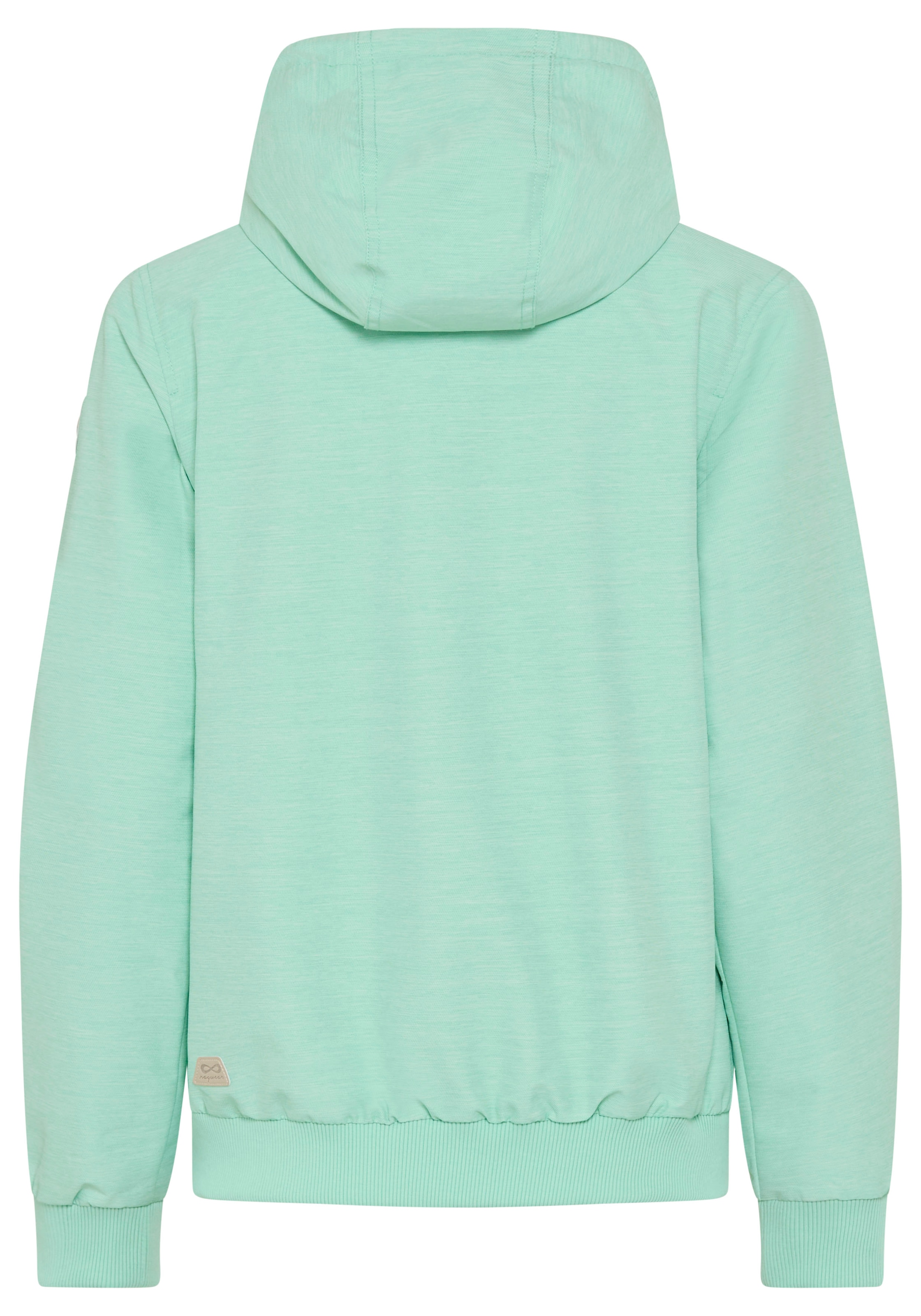 Ragwear Outdoorjacke »NUGGIE O« mit Kapuze hüftlanger Schnitt, hochschliessender Kragen, mit Reissverschluss