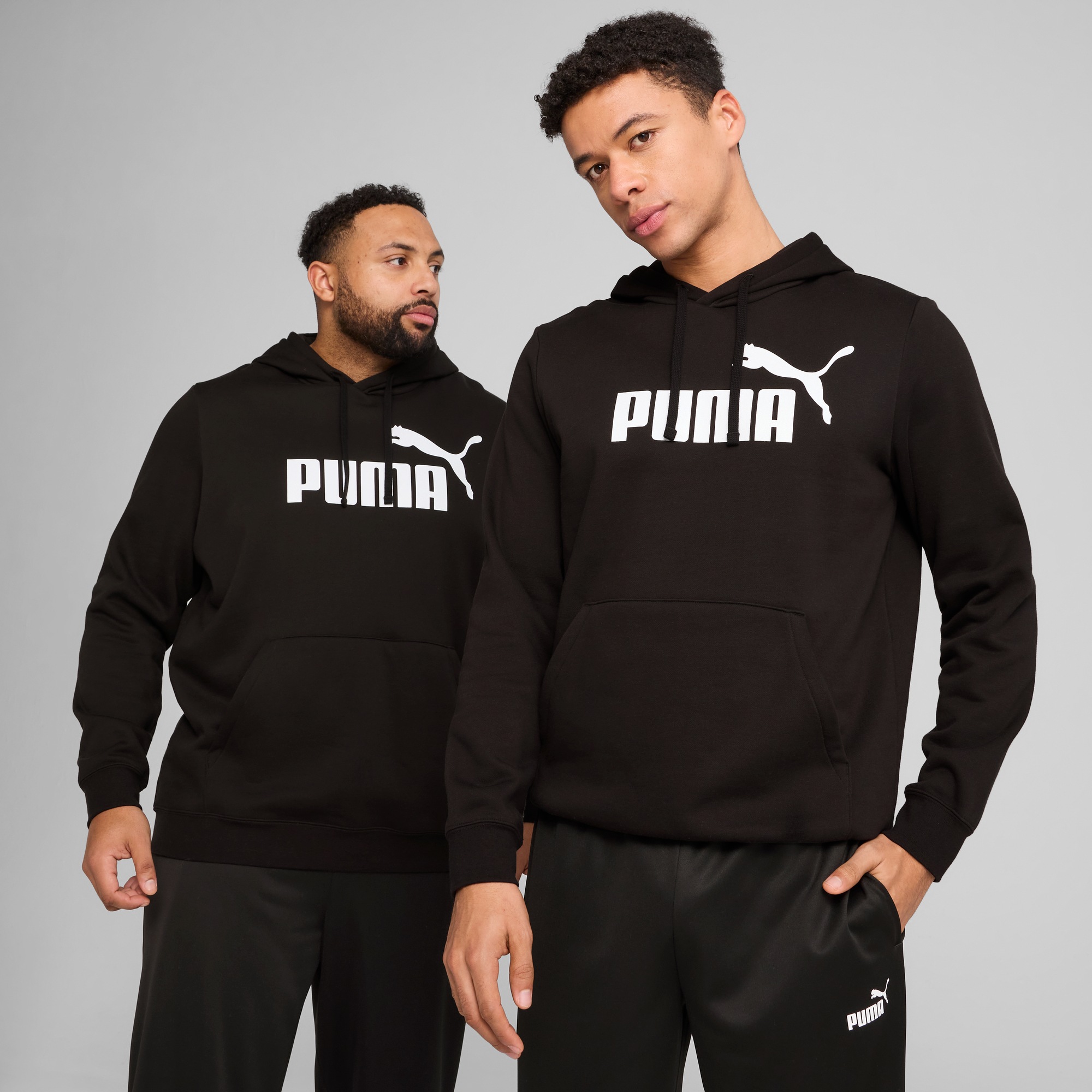Image of PUMA Kapuzensweatshirt "ESS NO 1 LOGO HOODIE FL", reguläre Passform, mit verstellbarer Kapuze, mit Kängurutasche