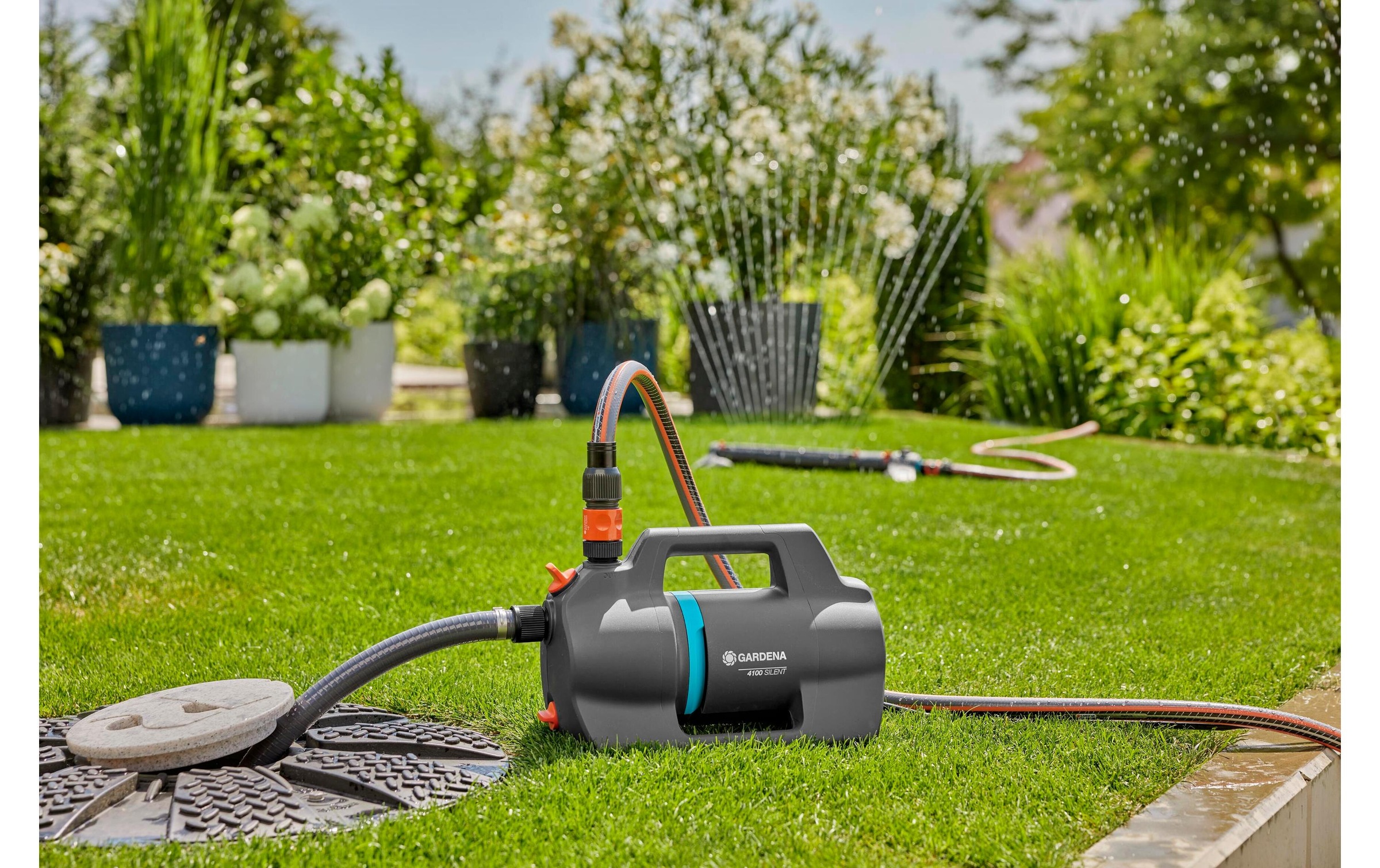 GARDENA Gartenpumpe »4100 Silent«