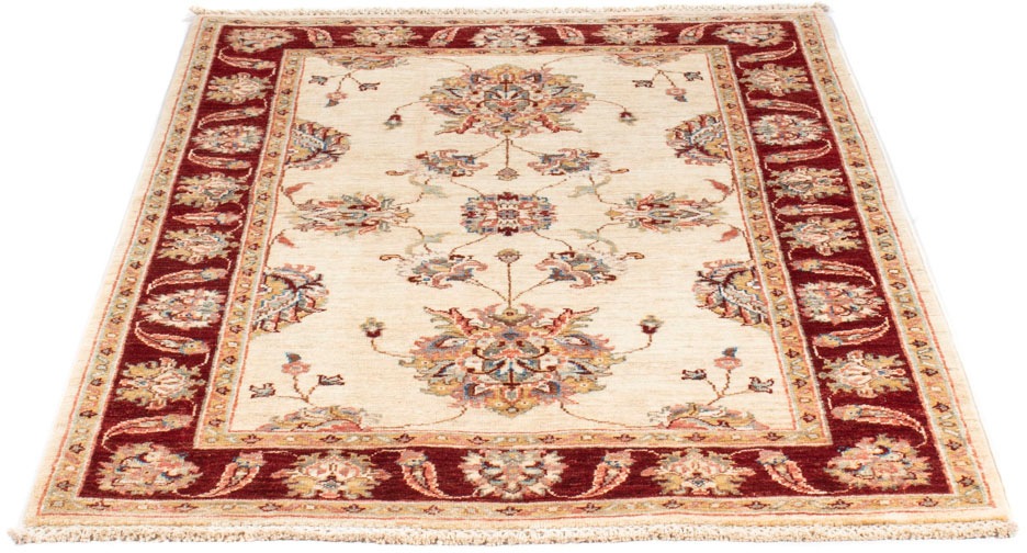 Image of morgenland Orientteppich »Ziegler - 148 x 102 cm - beige«, rechteckig, 6 mm Höhe, Wohnzimmer, Handgeknüpft, Einzelstück mit Zertifikat bei Ackermann Versand Schweiz