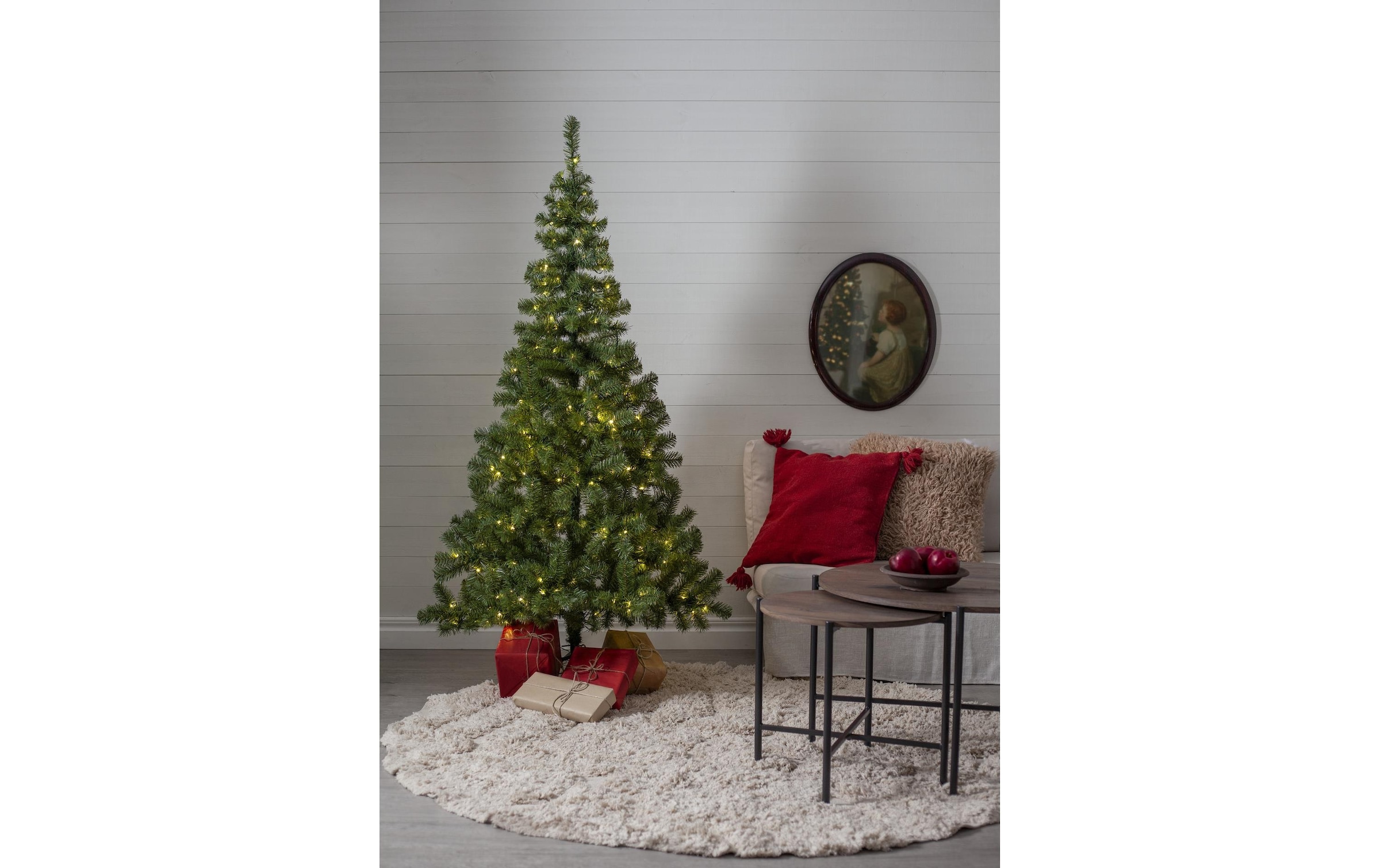   Künstlicher Weihnachtsbaum »Künstlicher Weihnachtsbaum Ottawa 350 LED's, 180 cm Höhe«