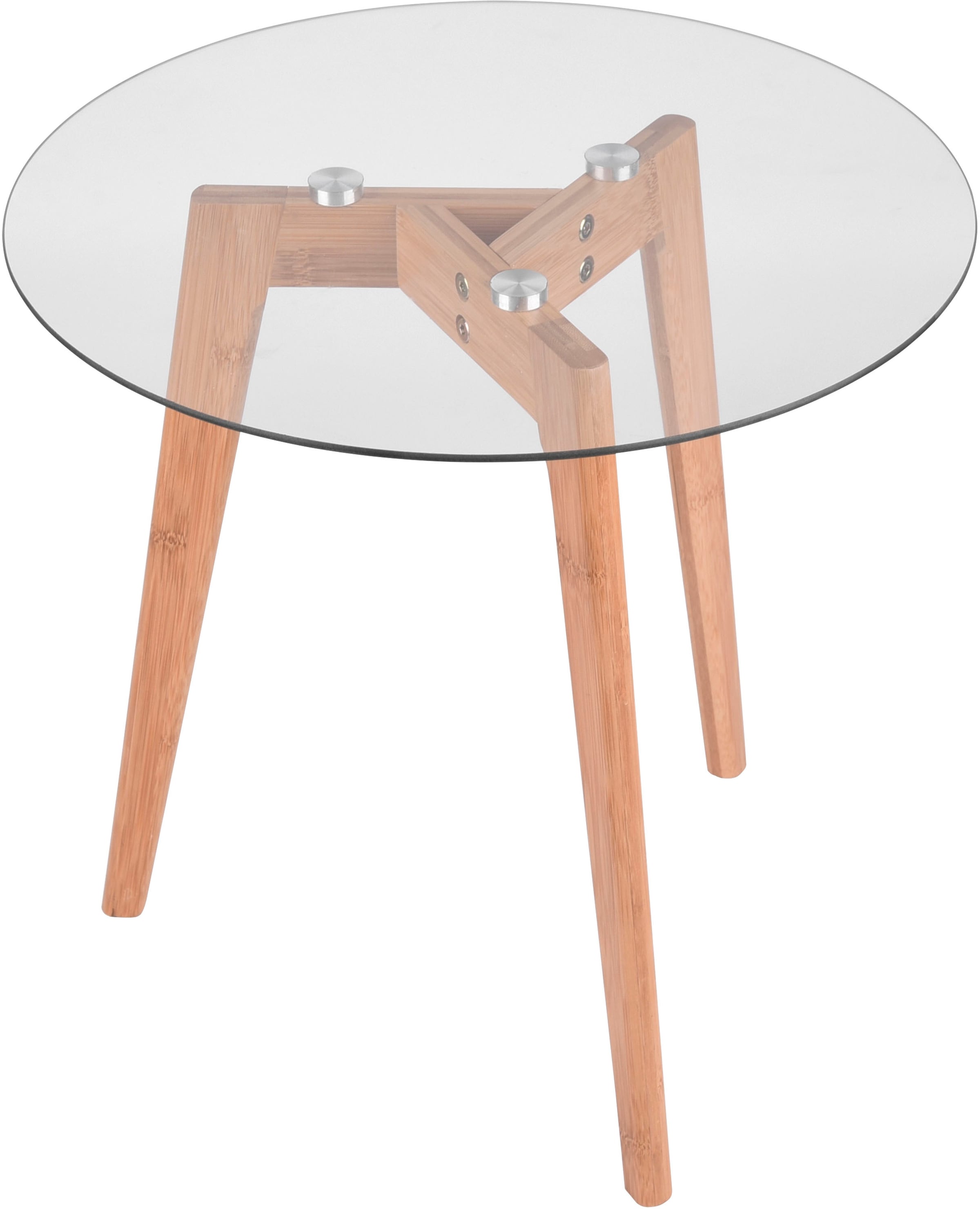 MIRRORS AND MORE Beistelltisch »Charlotta«, (4 St.), Kombination aus Holz und Metall