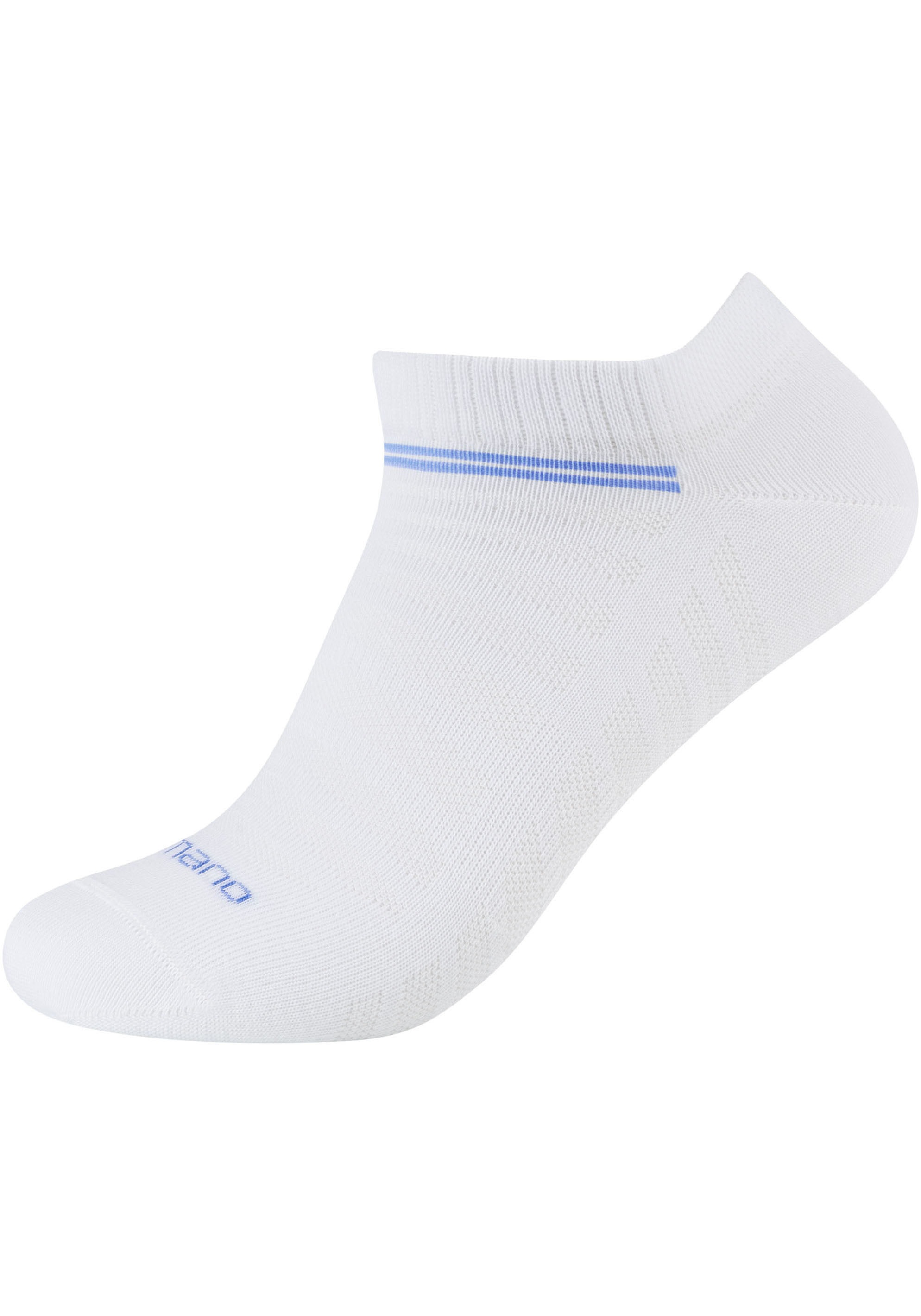 Camano Kurzsocken »mesh ventilation«, (10 Paar), mit modischen Streifenmustern