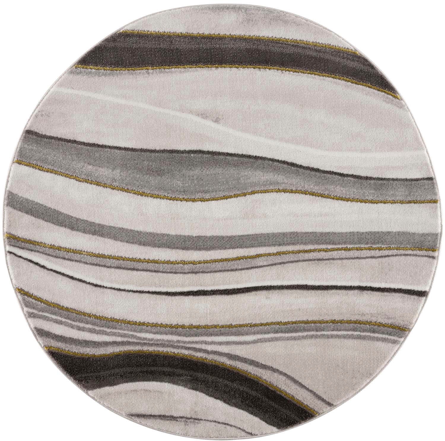 Image of Carpet City Teppich »Noa 9314«, rund, 11 mm Höhe, Kurzflor, Modern, Weicher For, Pflegeleicht, ideal für Wohnzimmer & Schlafzimmer bei Ackermann Versand Schweiz