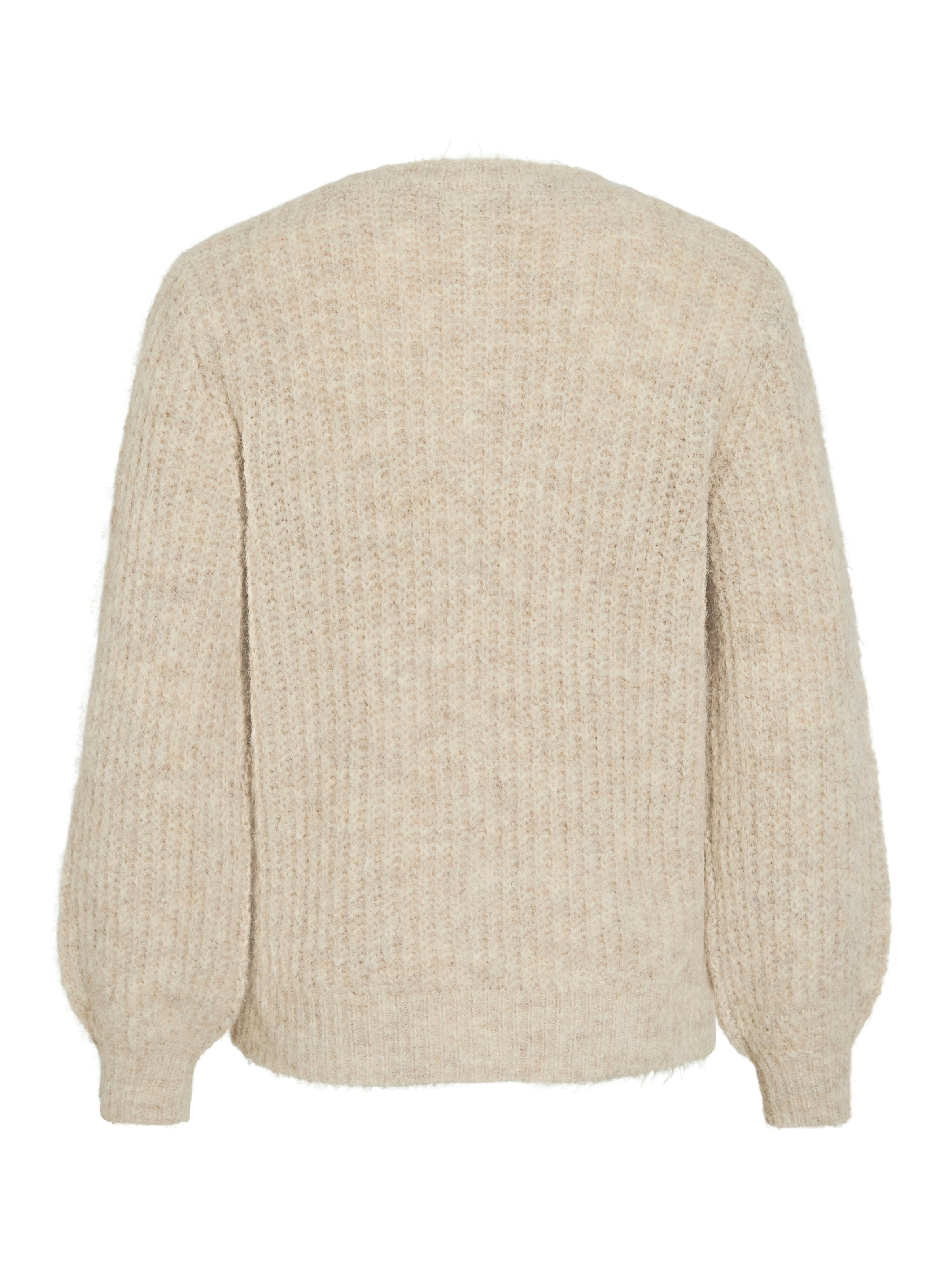 Vila Veste en tricot »VILAMPE O-NECK L/S KNIT CARDIGAN-NOOS« mélange de matériaux, coupe régulière