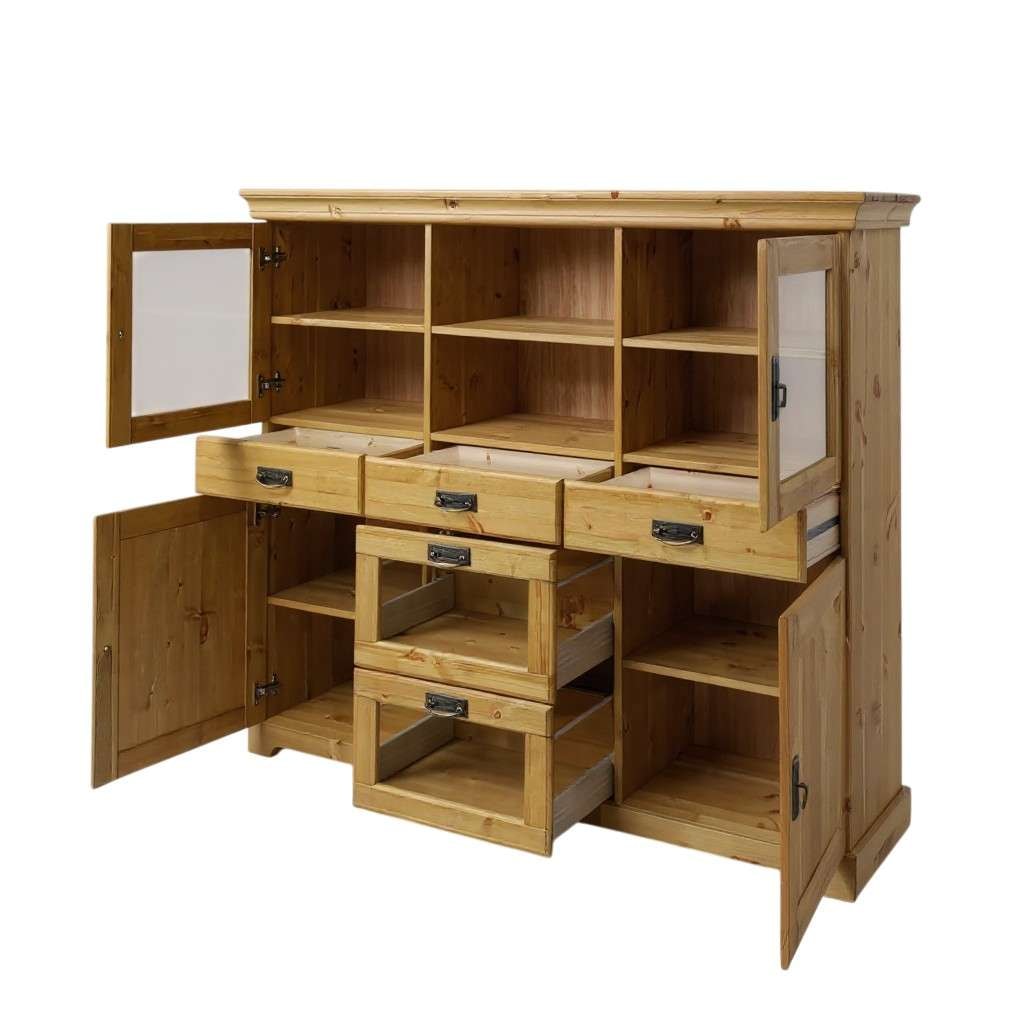 Home affaire Sideboard »Rügen« aus massiver Kiefer, Breite 145 cm, made in EU