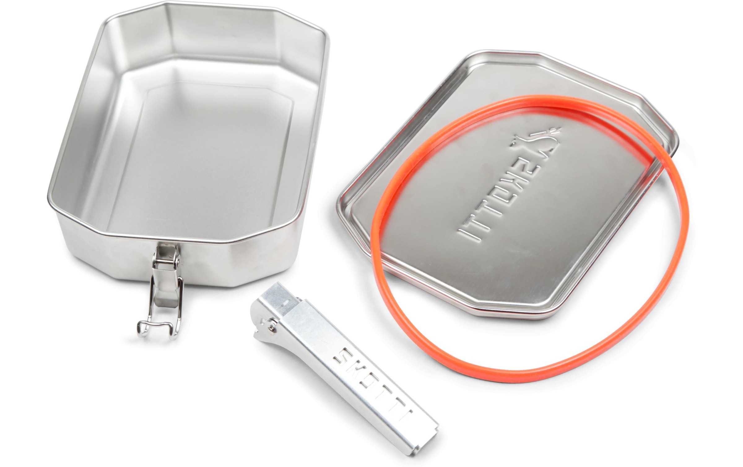   Poêle à griller »Skotti BOKS 1 L« Acier inoxydable