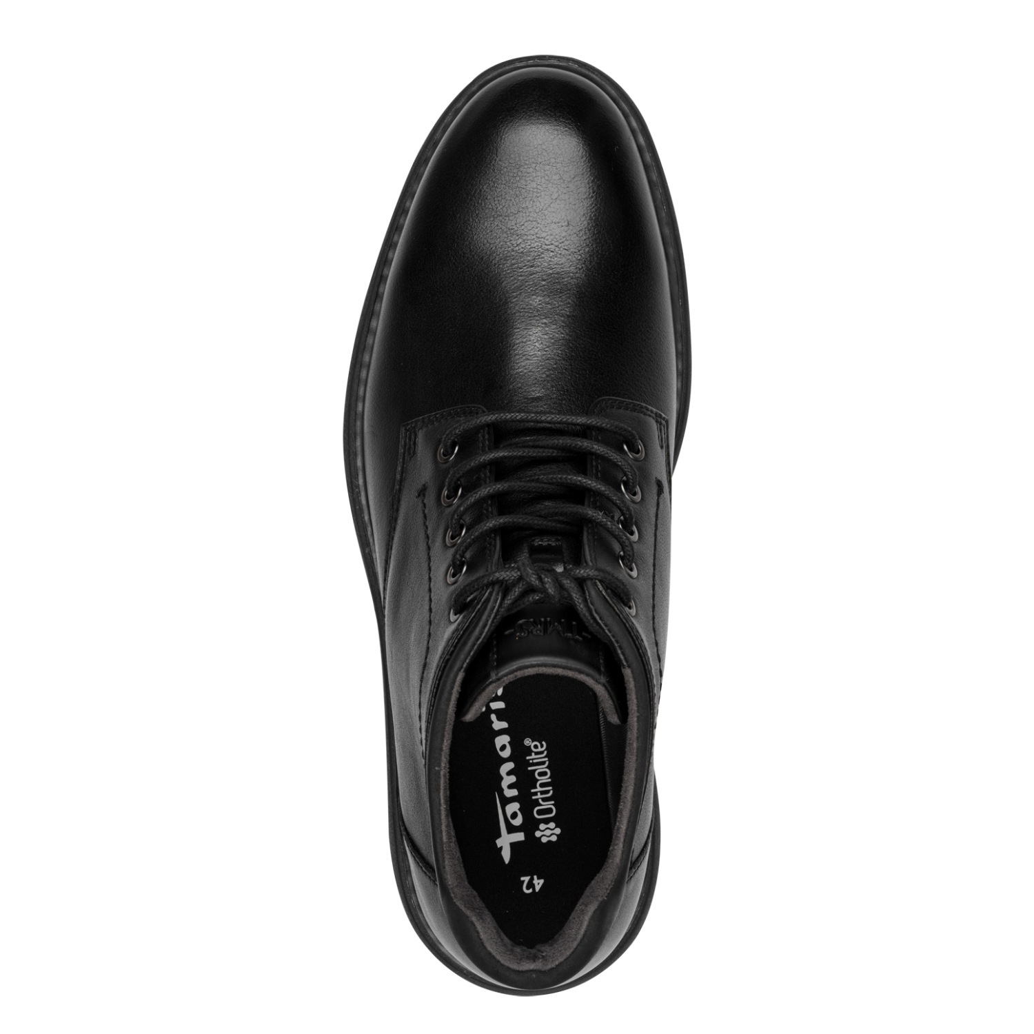 Tamaris Bottes à lacets  Anzugschuh, Schnürschuh mit Kontrast-Rahmennaht, für Herren