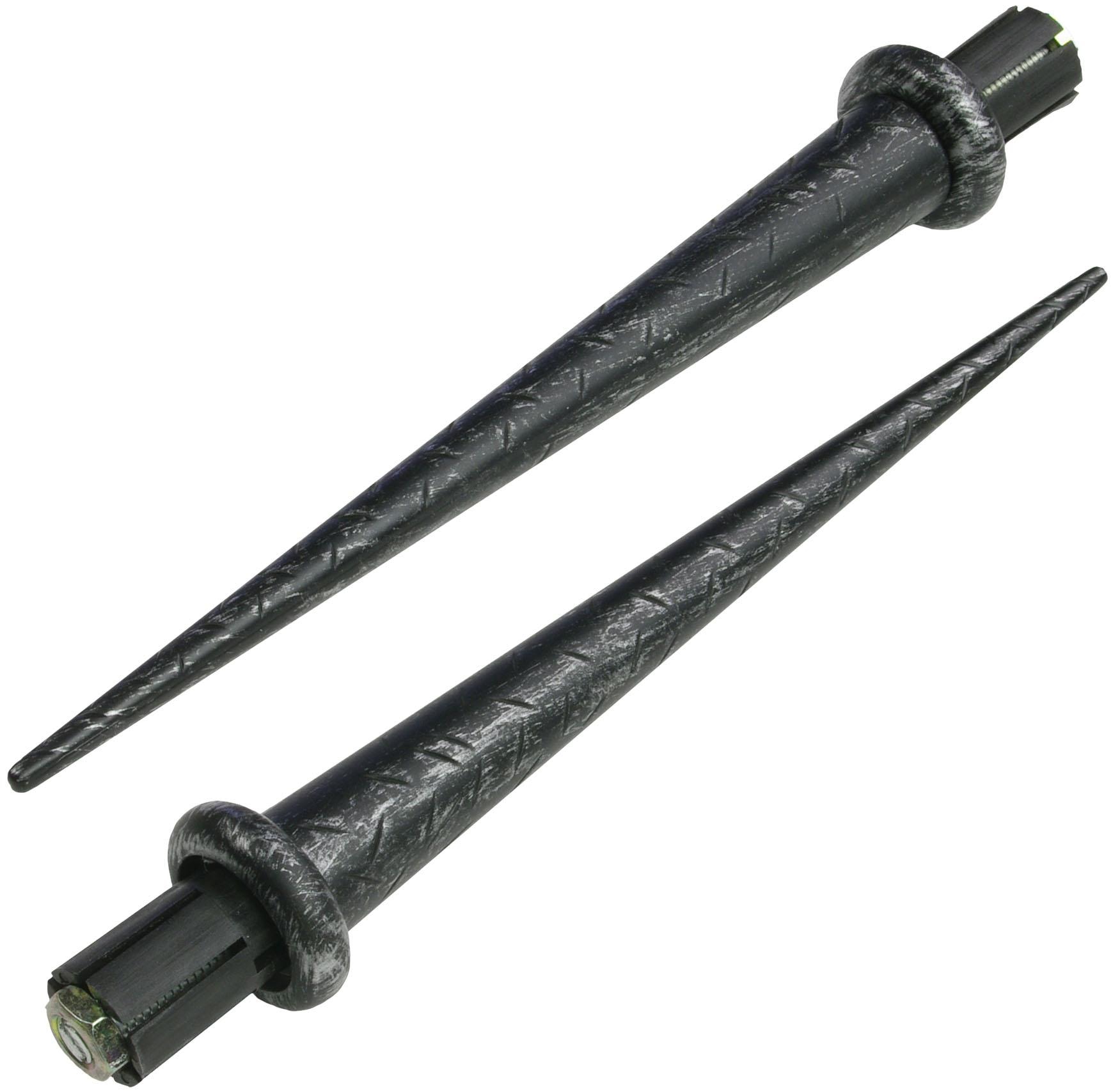 Liedeco Gardinenstange »Esp Spitze«, 2 läufig-läufig, Fixmass, 2-läufig im Fixmass Ø 16 mm