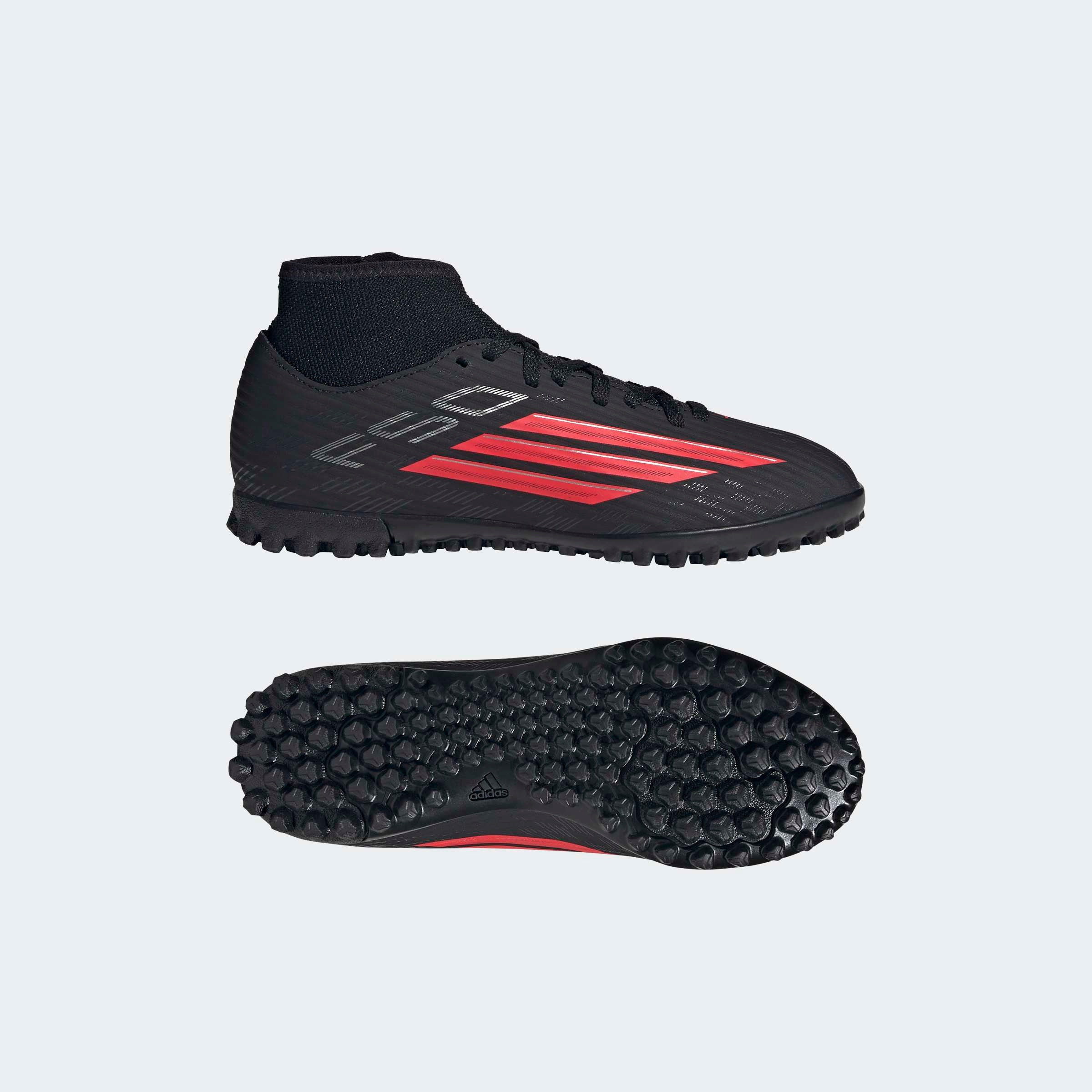 adidas Performance Chaussure de football »F50 CLUB MID CUT TURF KIDS«  für Kunstrasen, Hart- und Aschenplätze, für Kinder & Jugendliche