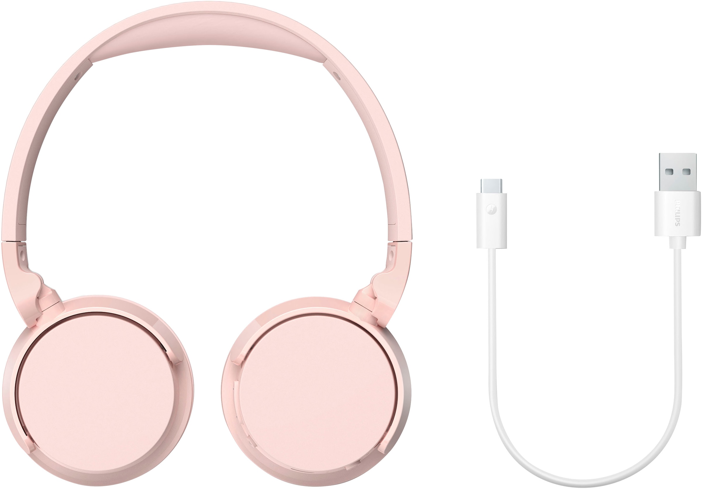 Philips On-Ear-Kopfhörer »TAH 4209«, Bluetooth-A2DP Bluetooth-AVRCP Bluetooth-HFP, Geräuschisolierung-Multi-Point-Verbindung-Sprachsteuerung-integrierte Steuerung für Anrufe und Musik