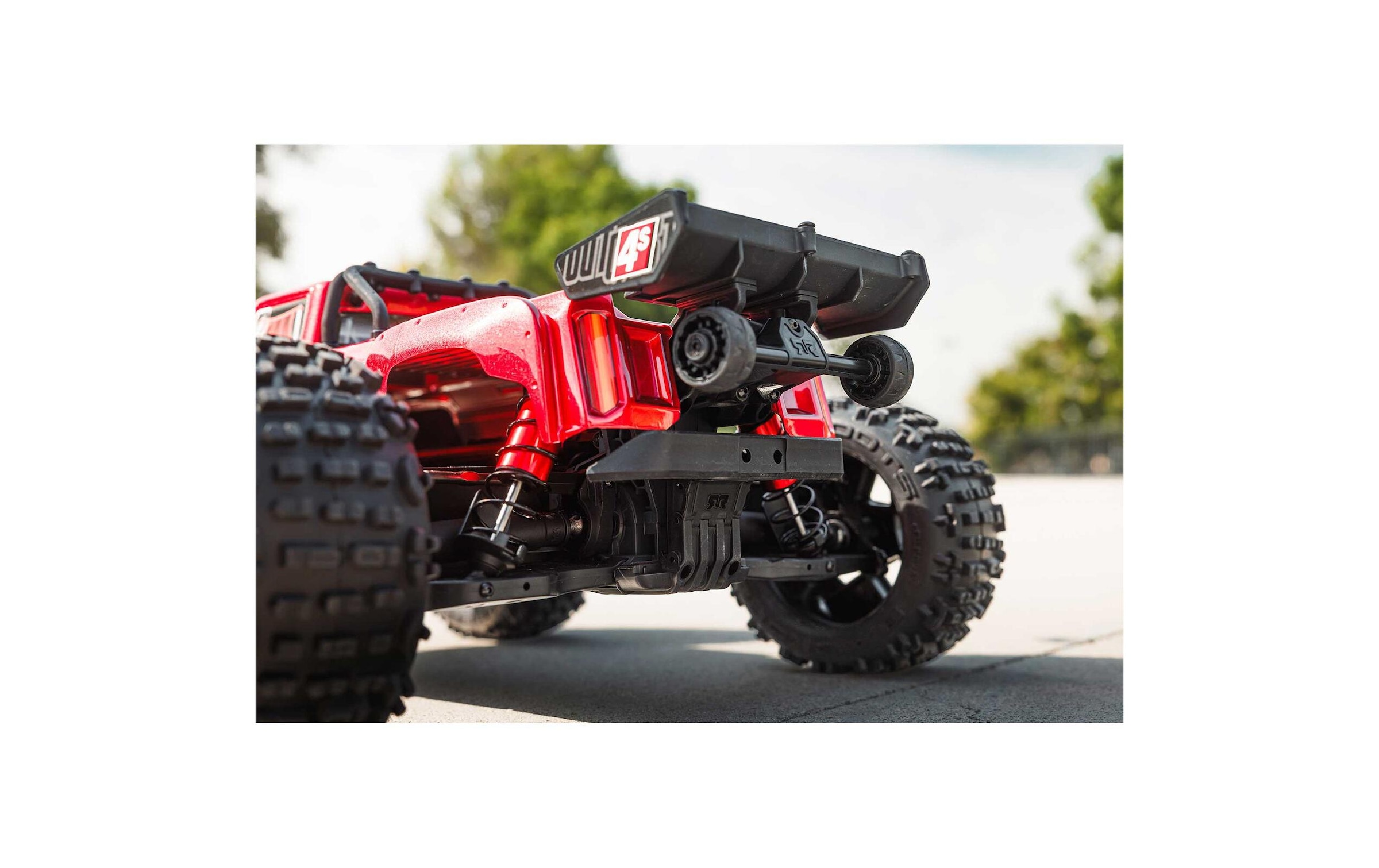 RC-Auto »Arrma Outcast 4x4 4S V2 BLX Rot ARTR«