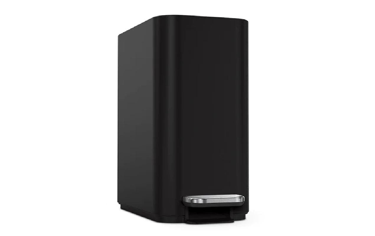 simplehuman Mülleimer »Schwarz matt« 1 Behälter