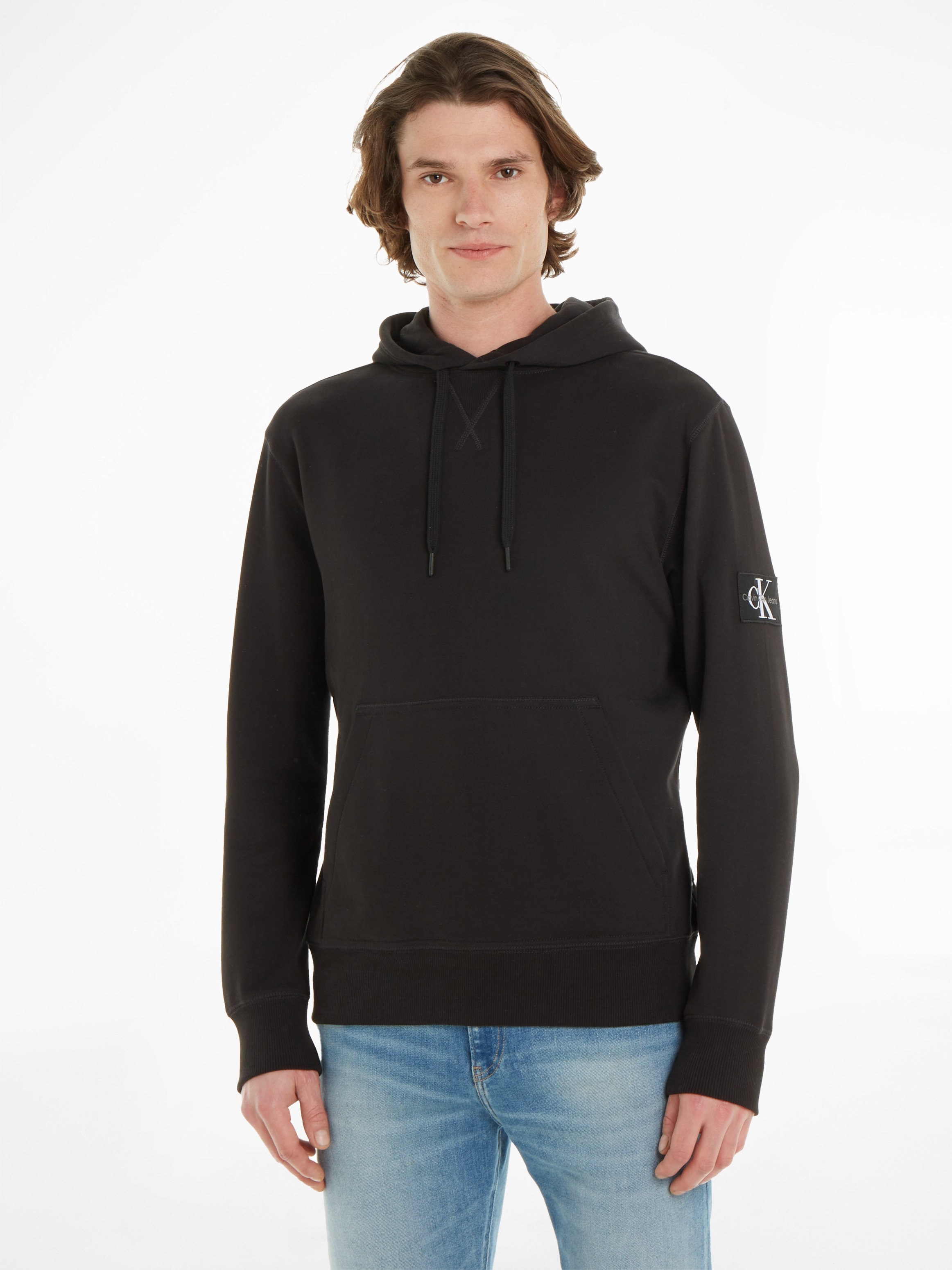 Image of Calvin Klein Jeans Kapuzensweatshirt "BADGE HOODIE", mit Logopatch