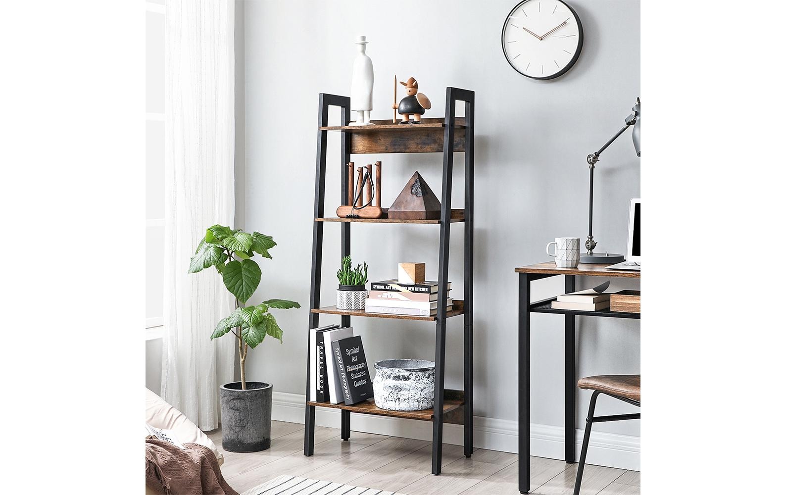 VASAGLE Bücherregal »mit 4 Ebenen«