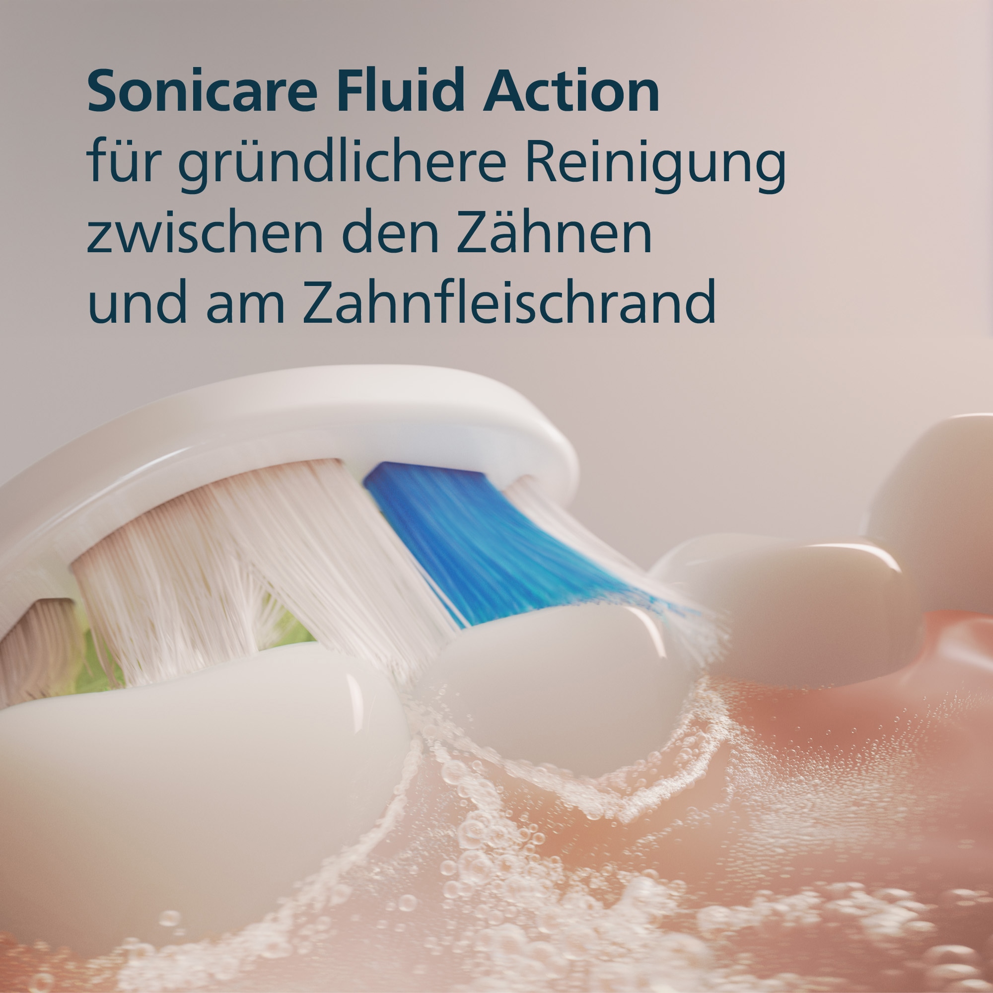 Philips Sonicare Aufsteckbürsten »W2 Optimal White«, für weissere Zähne, für jedes Sonicare Handstück