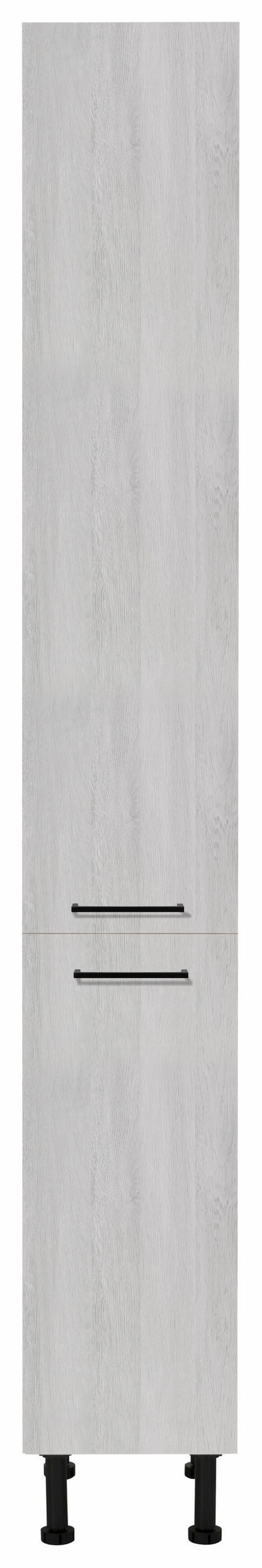 wiho Küchen Apothekerschrank »Nisos«, 30 cm breit, Soft-Close in Schubladen, verstellbare Füsse, ohne Platte
