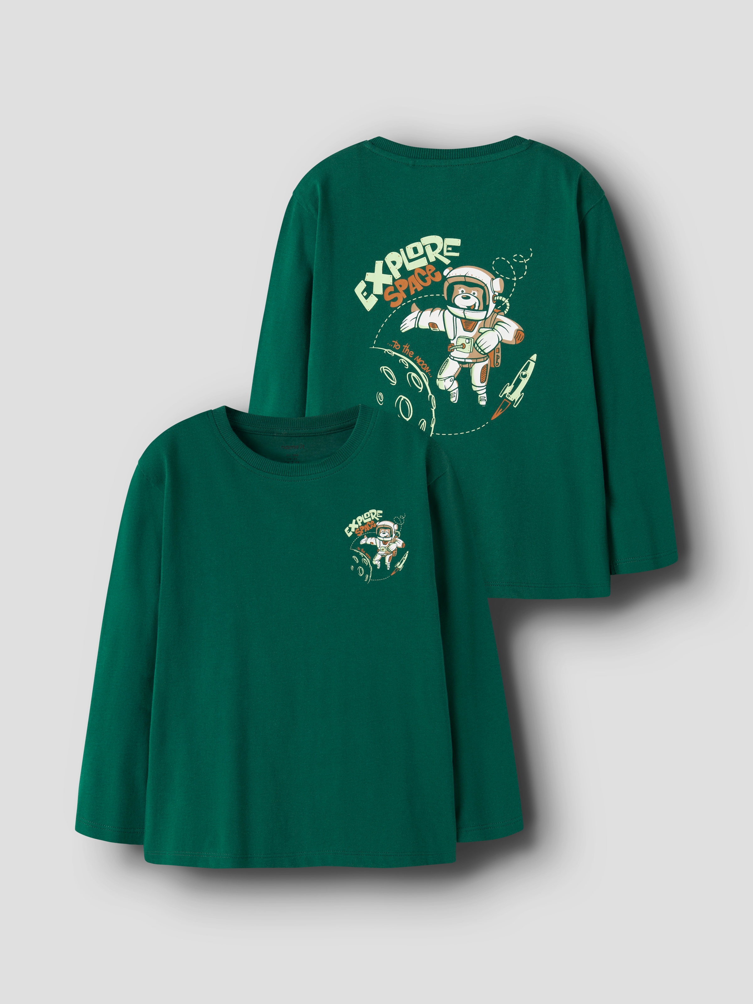Name It T-shirt à manches longues »NMMVELIX LS NREG TOP« Baumwolle, regular fit