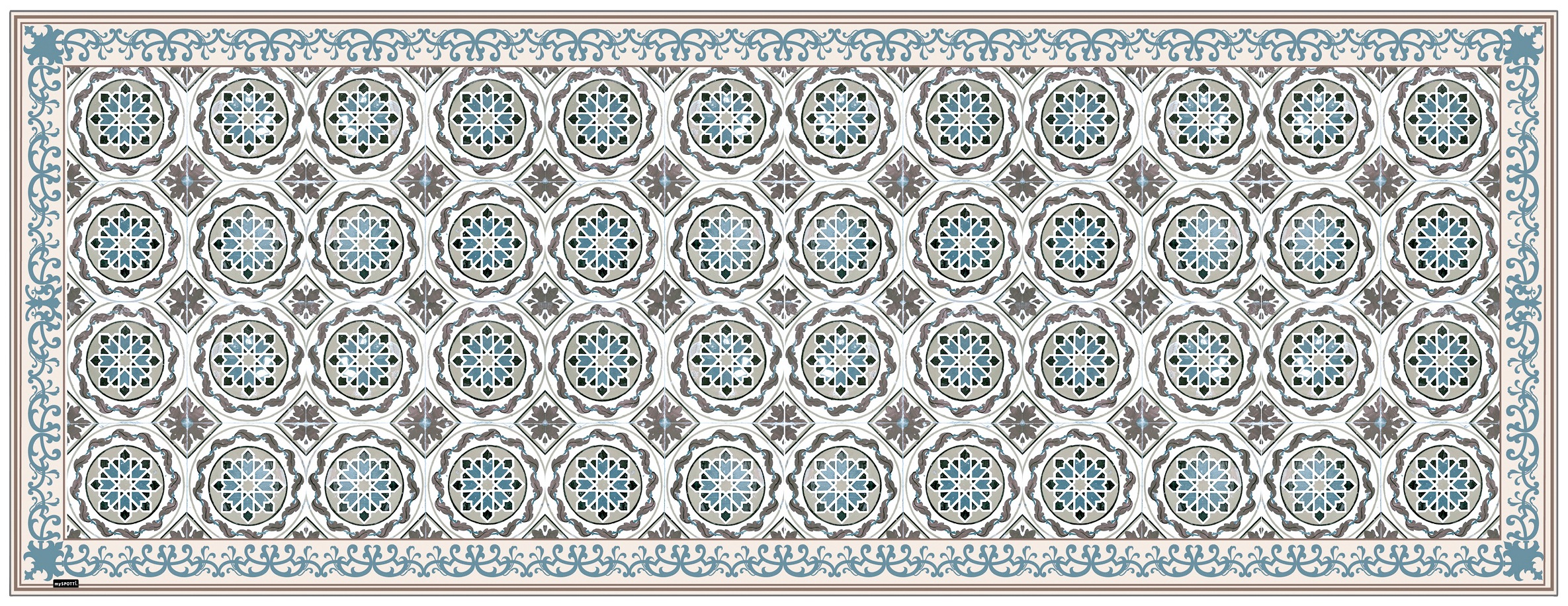 Image of MySpotti Vinylteppich »Buddy Selina«, rechteckig, 0,5 mm Höhe, statisch haftend bei Ackermann Versand Schweiz