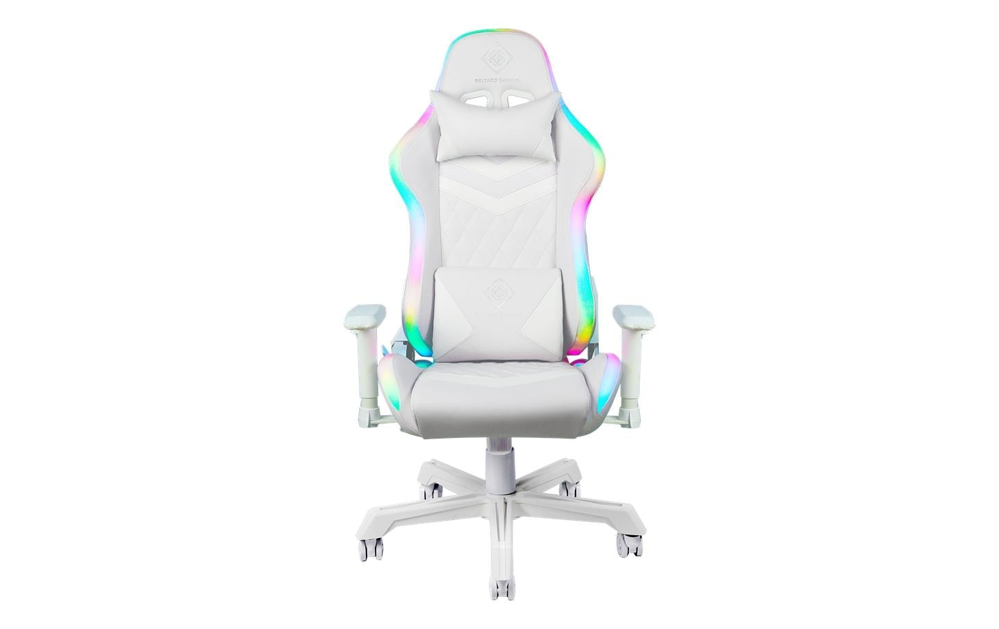 DELTACO Gaming-Stuhl »Deltaco DC410 Weiss Gaming Chair«