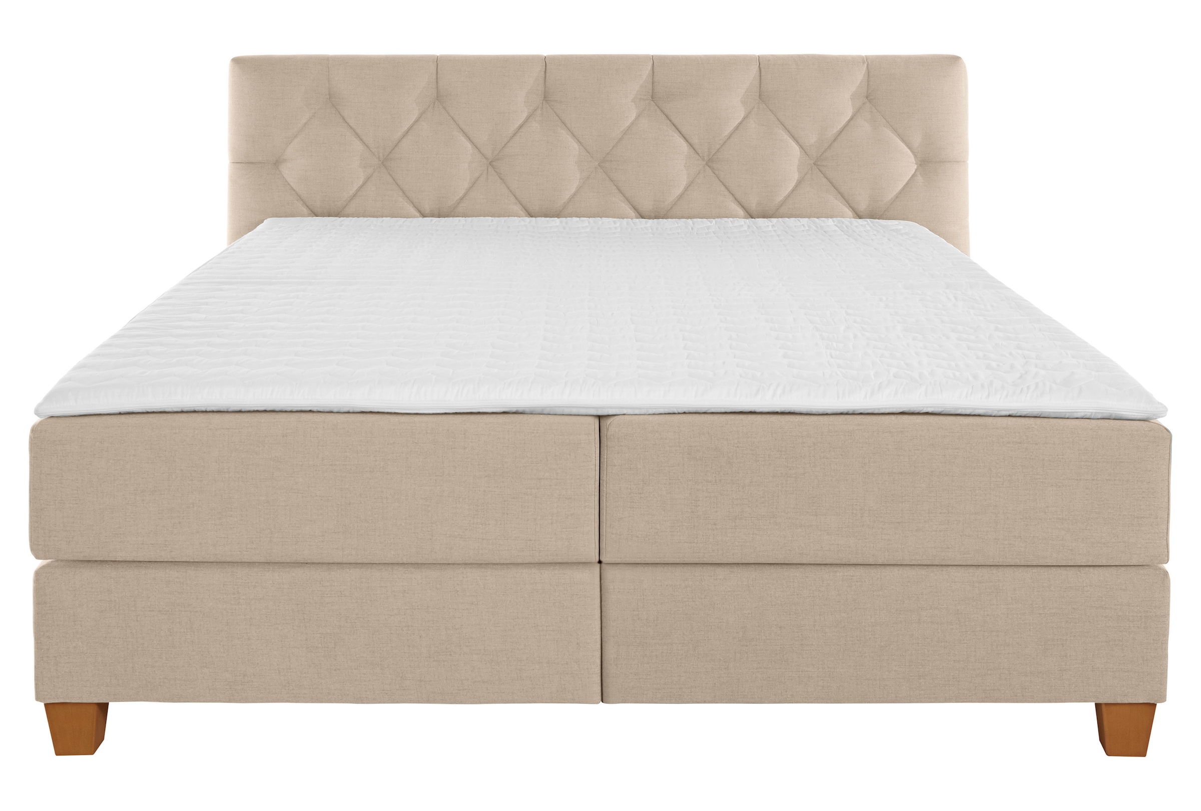 Guido Maria Kretschmer Home&Living Boxspringbett »Harmones«, in 3 Breiten, Härtegrad auch im Mix mit je 1 Matratze in H2 und H3